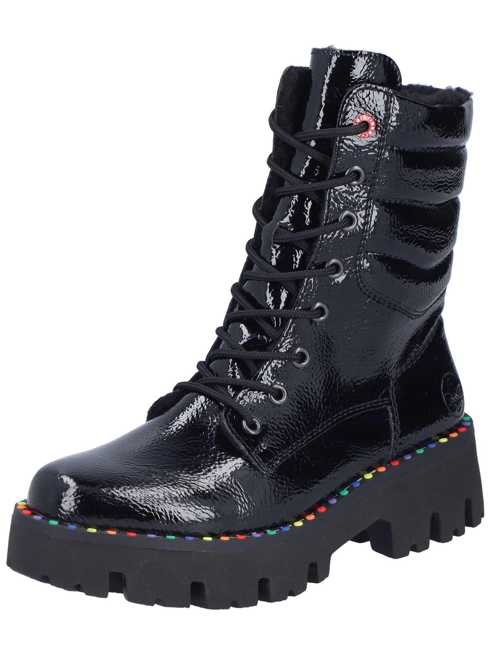 Rieker Rieker Stiefelette Lederimitat Schnürstiefelette günstig online kaufen