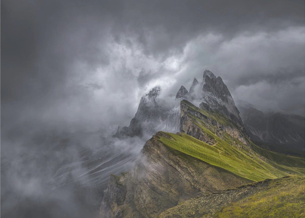 Fototapete Selbstklebend, "Seceda"