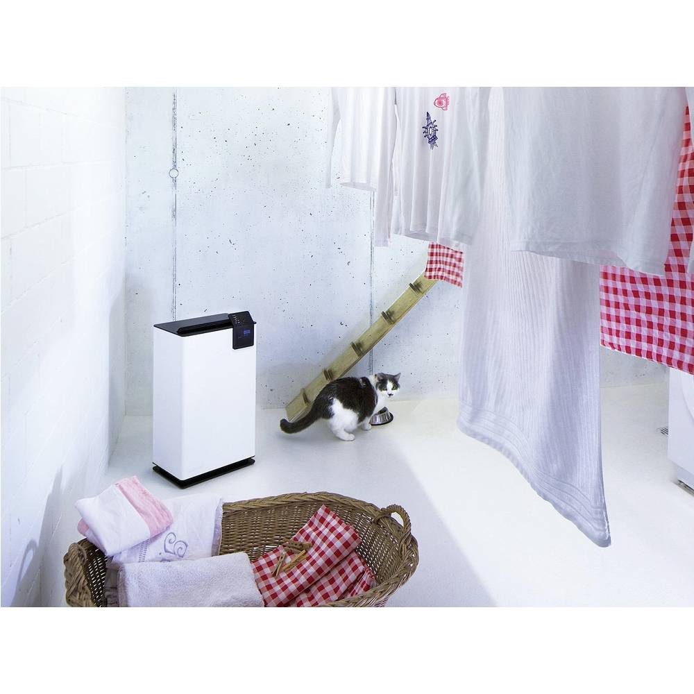 Stadler Form Luftentfeuchter Luftentfeuchtermit Schwenkfunktion, Hygrostat 14644, Integrierter Hygrostat, Timer-Funktion