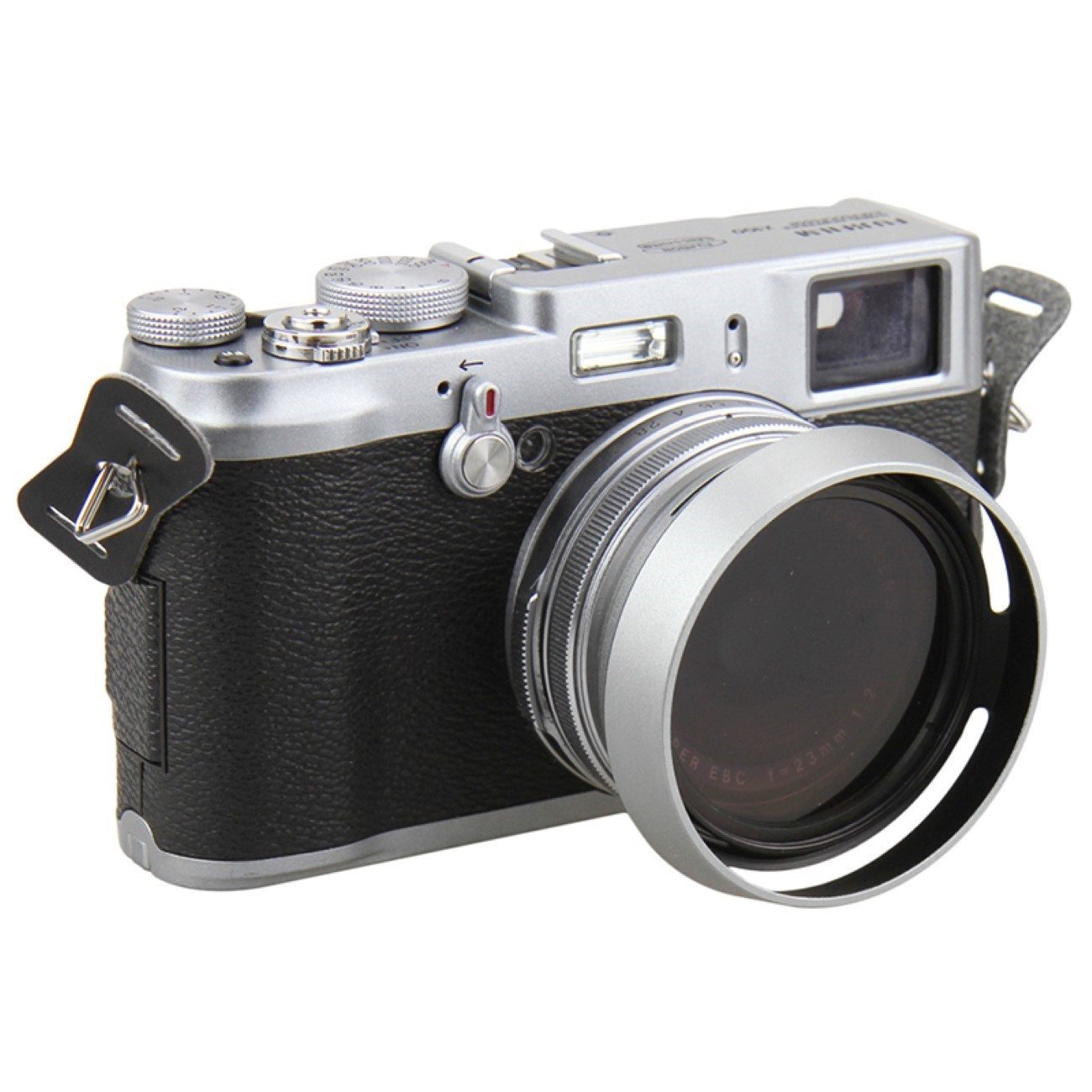 JJC Gegenlichtblende mit Adapterring für FUJI X100 ersetzt LH-X100 Gegenlichtblende
