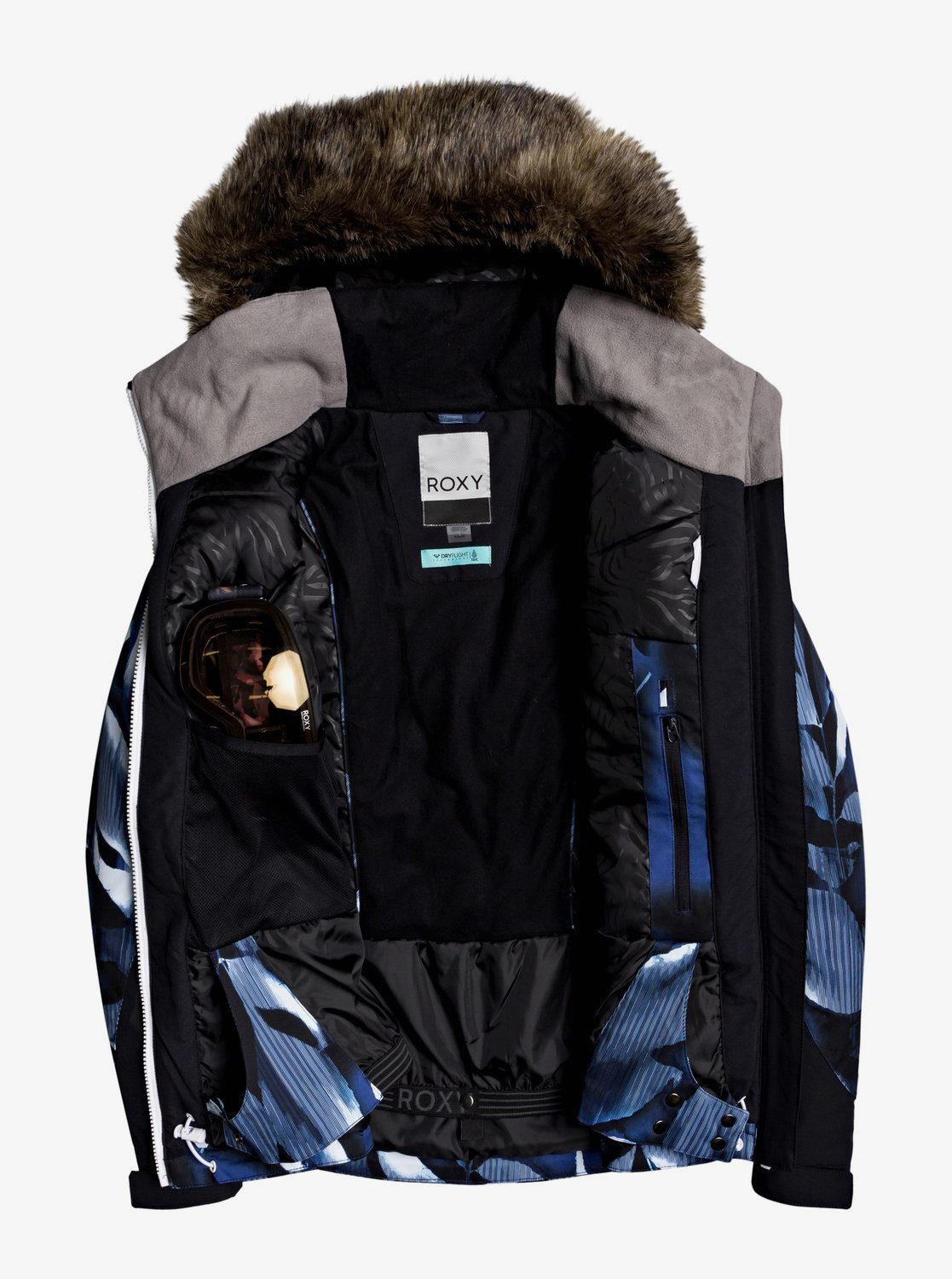 Roxy J SKI SNJT Roxy KVJ3 PREMIUM JET blau Skijacke Damen Skijacke