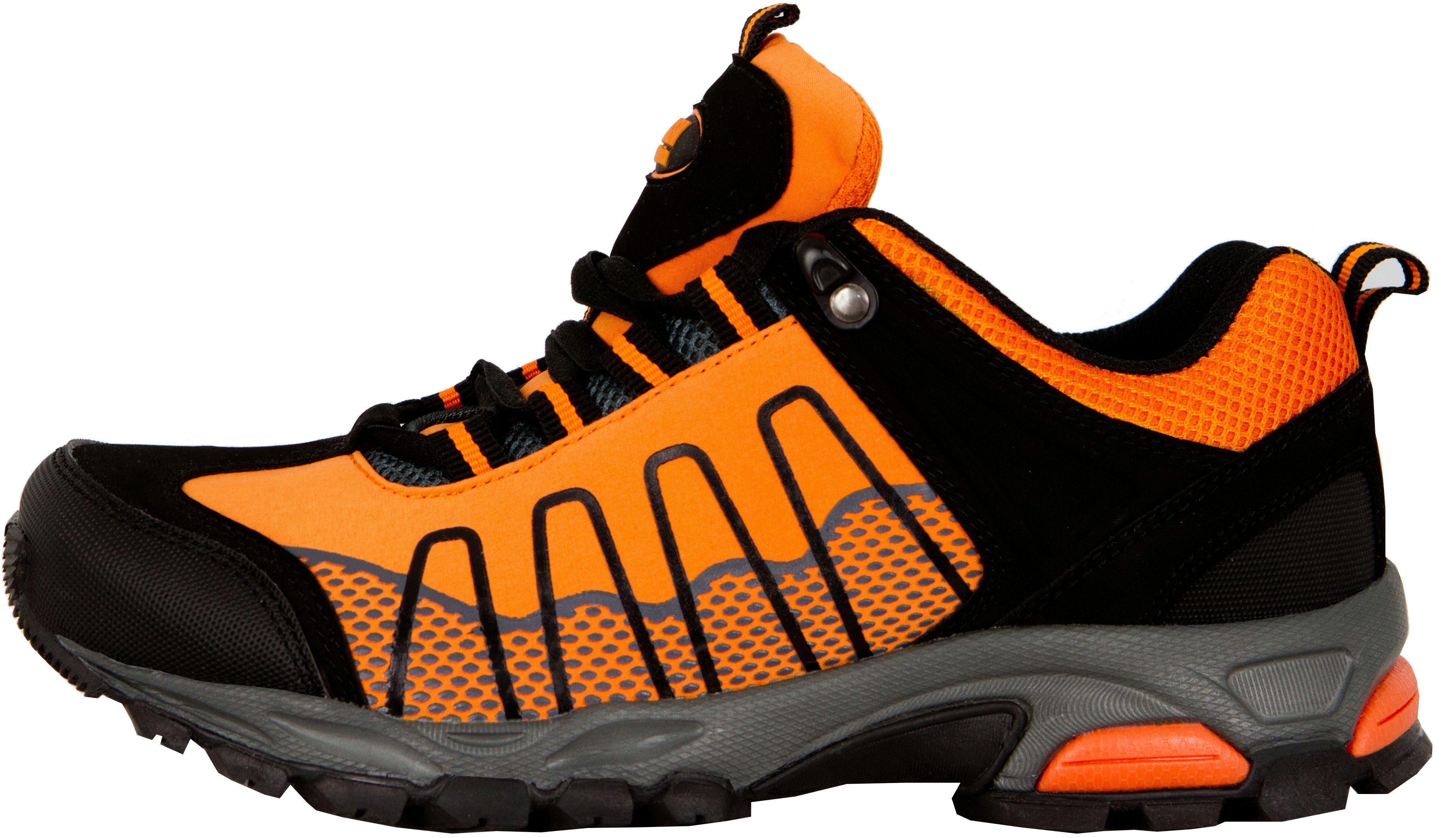 GUGGEN Mountain Damen Trekkingschuhe Wanderschuhe Walkingschuhe Outdoorschuhe T002v2 Wanderschuh Wasserabweisend; Verstärkte Schuhspitze; Softshell und Leder Mix