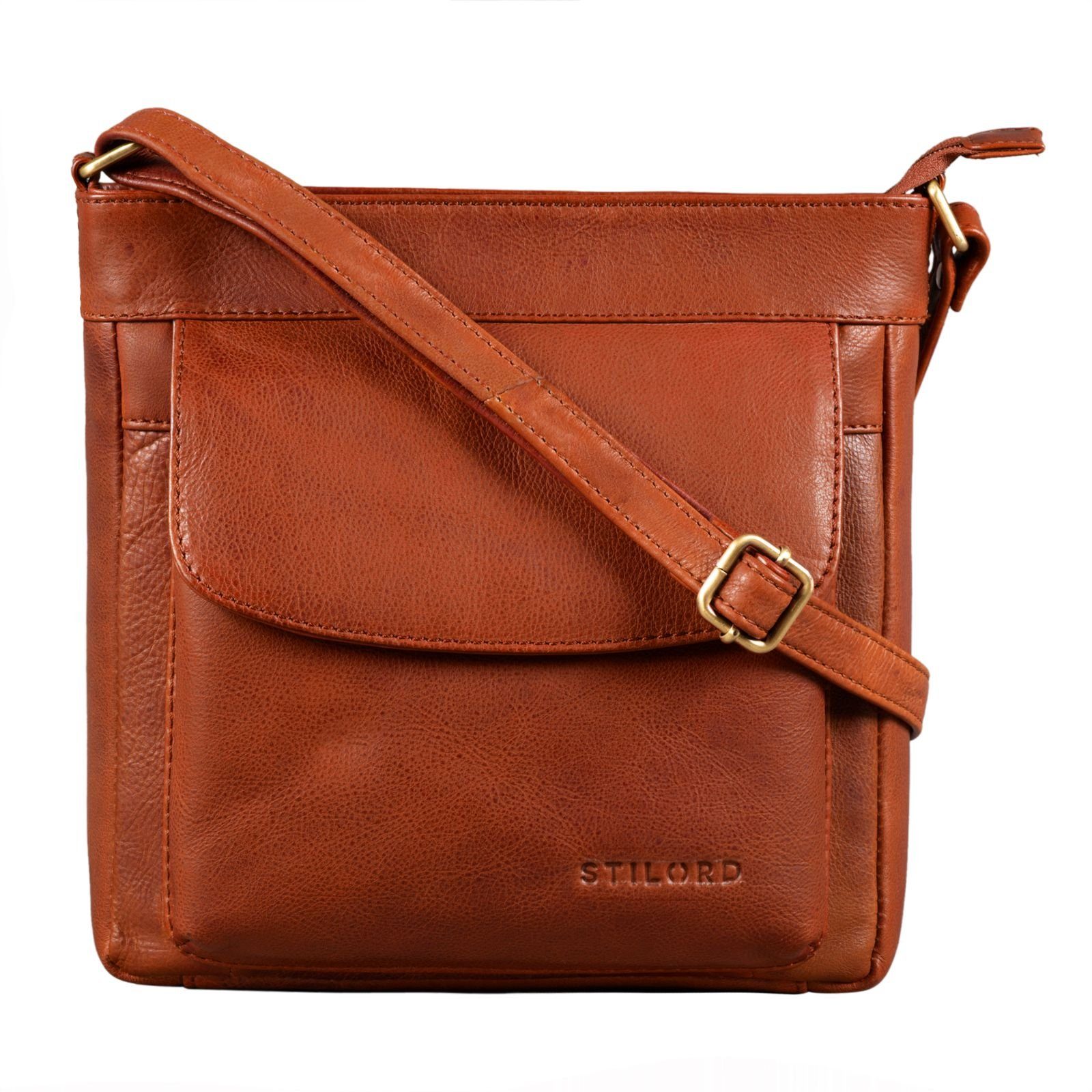 STILORD Handtasche "Melina" Vintage Damen Ledertasche