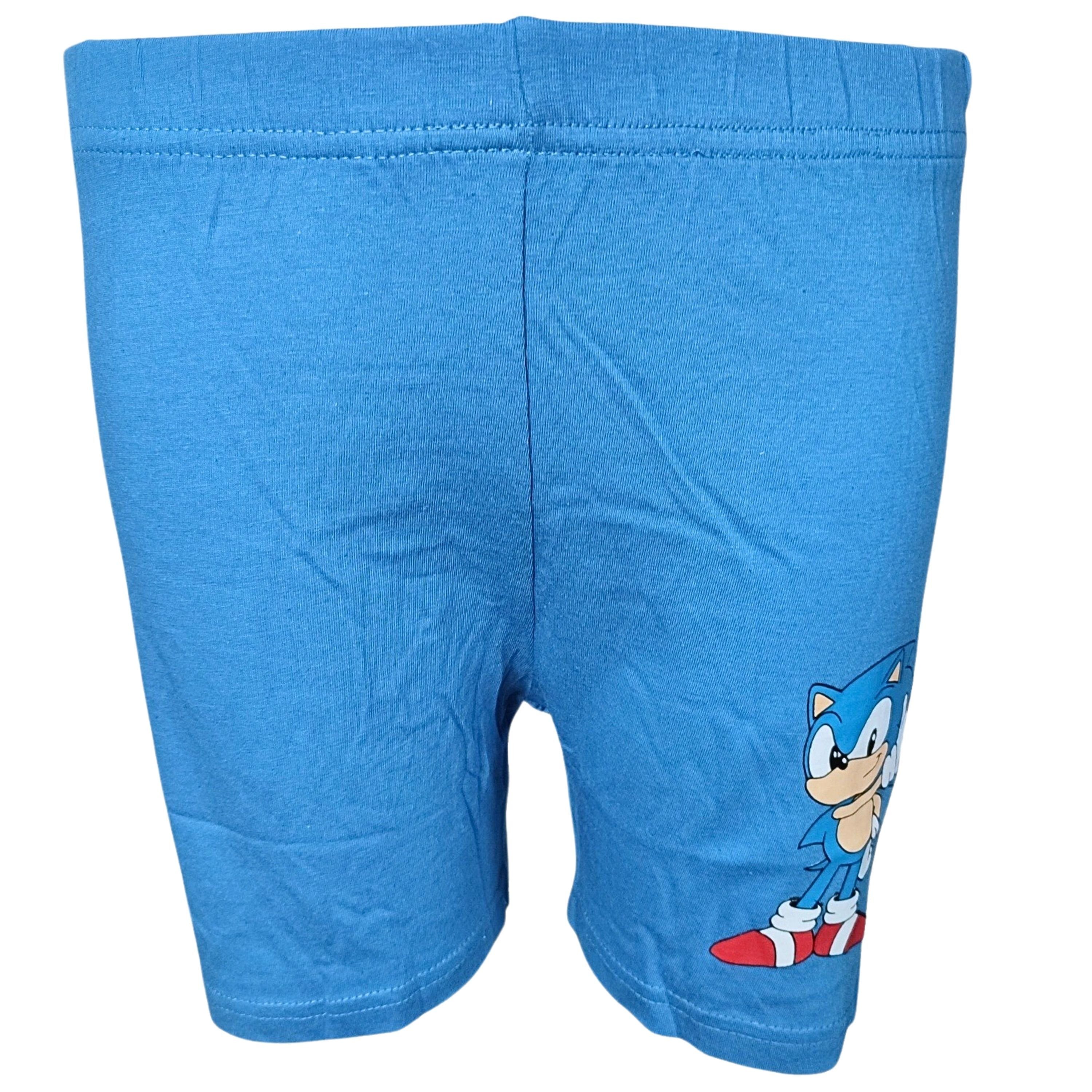 Shorty Hedgehog Gr. kurz - Sonic (2 104-152 cm tlg) The Pyjama Schlafanzug Jungen Kinder Set