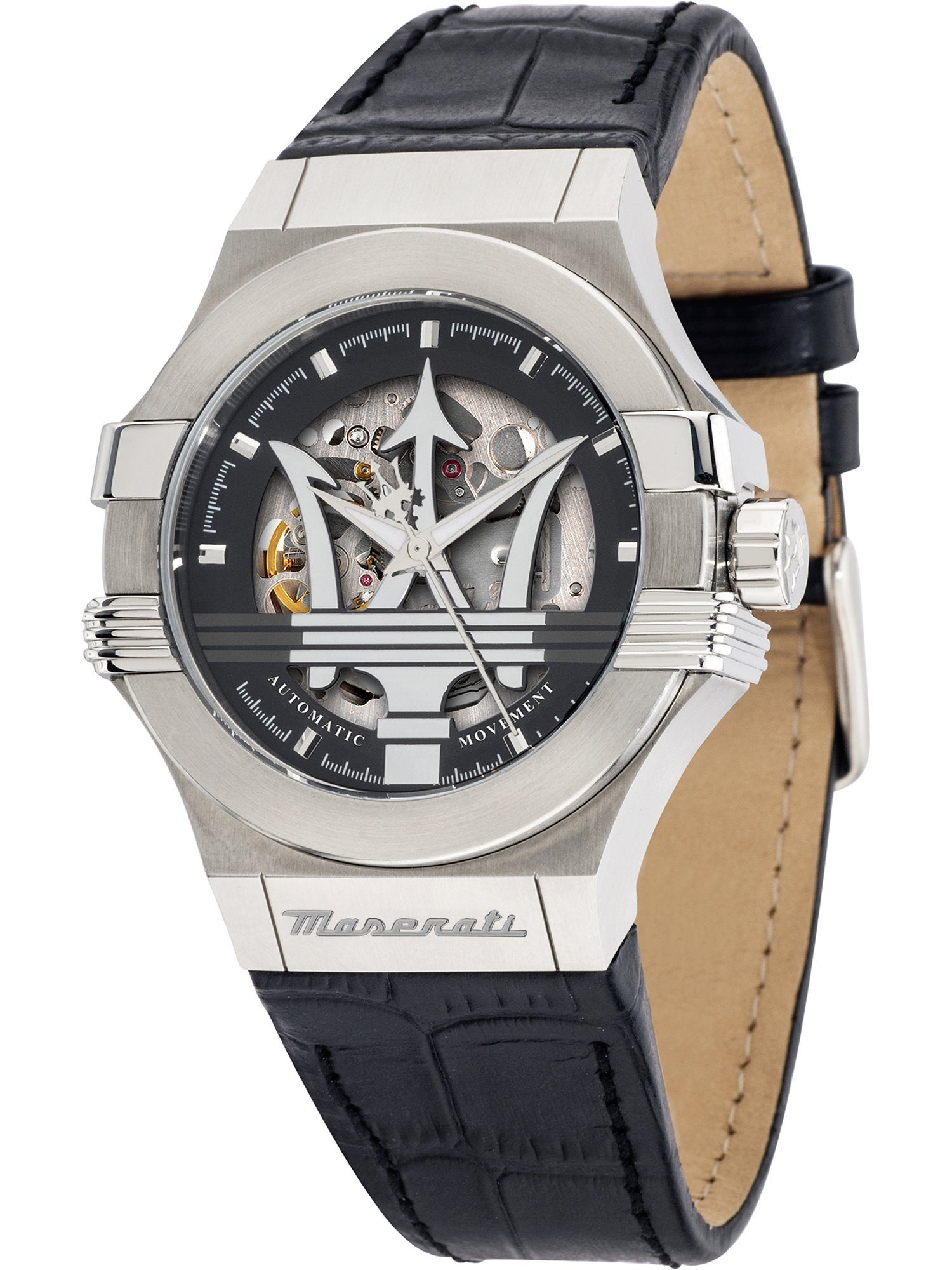 MASERATI Quarzuhr Maserati Herren-Uhren Analog Automatik