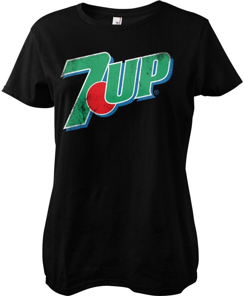 7Up T-Shirt 80s Washed Logo Girly Tee