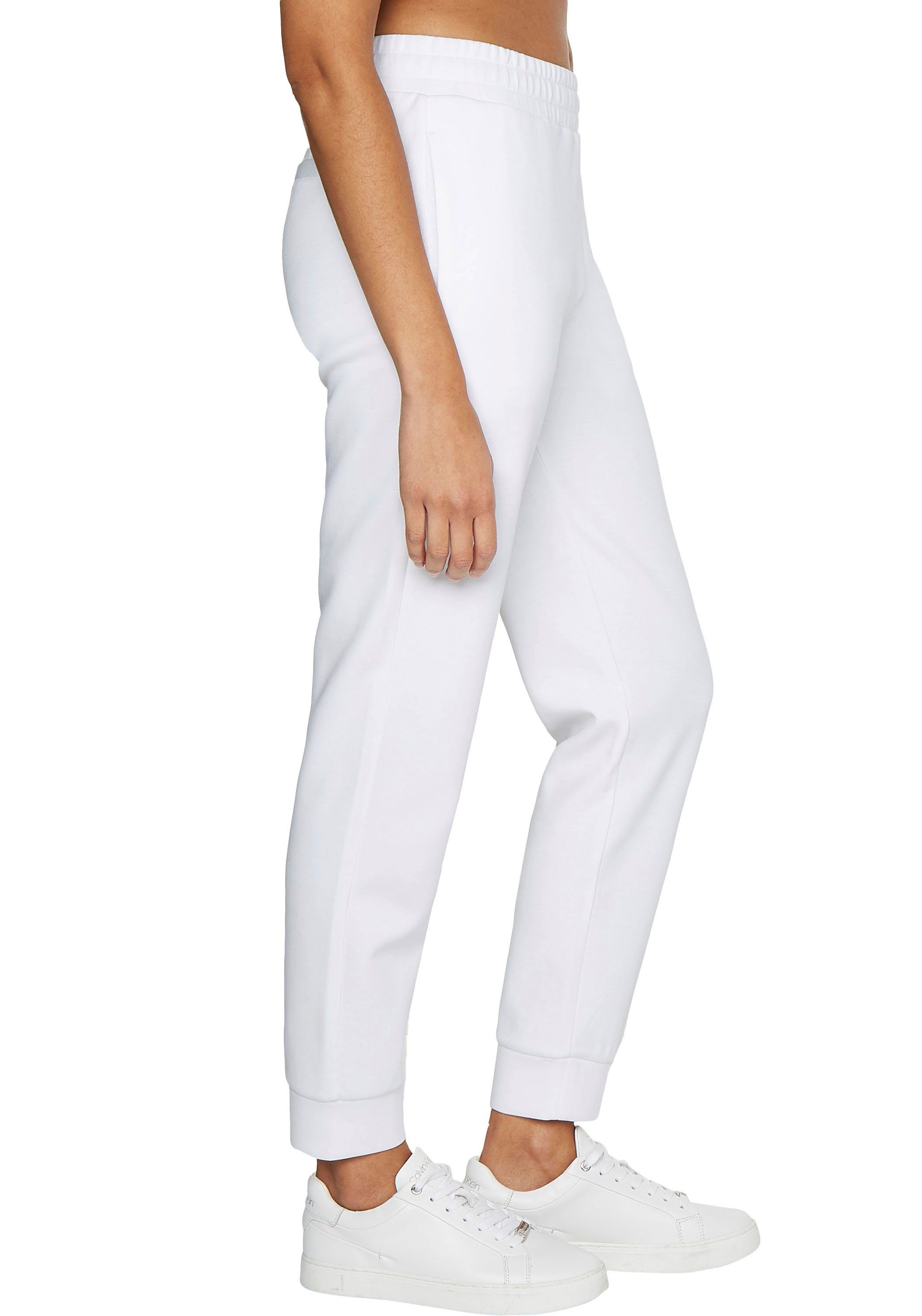 Calvin Klein Sweathose mit kontrastfarbenem White Logo Calvin Klein Bright