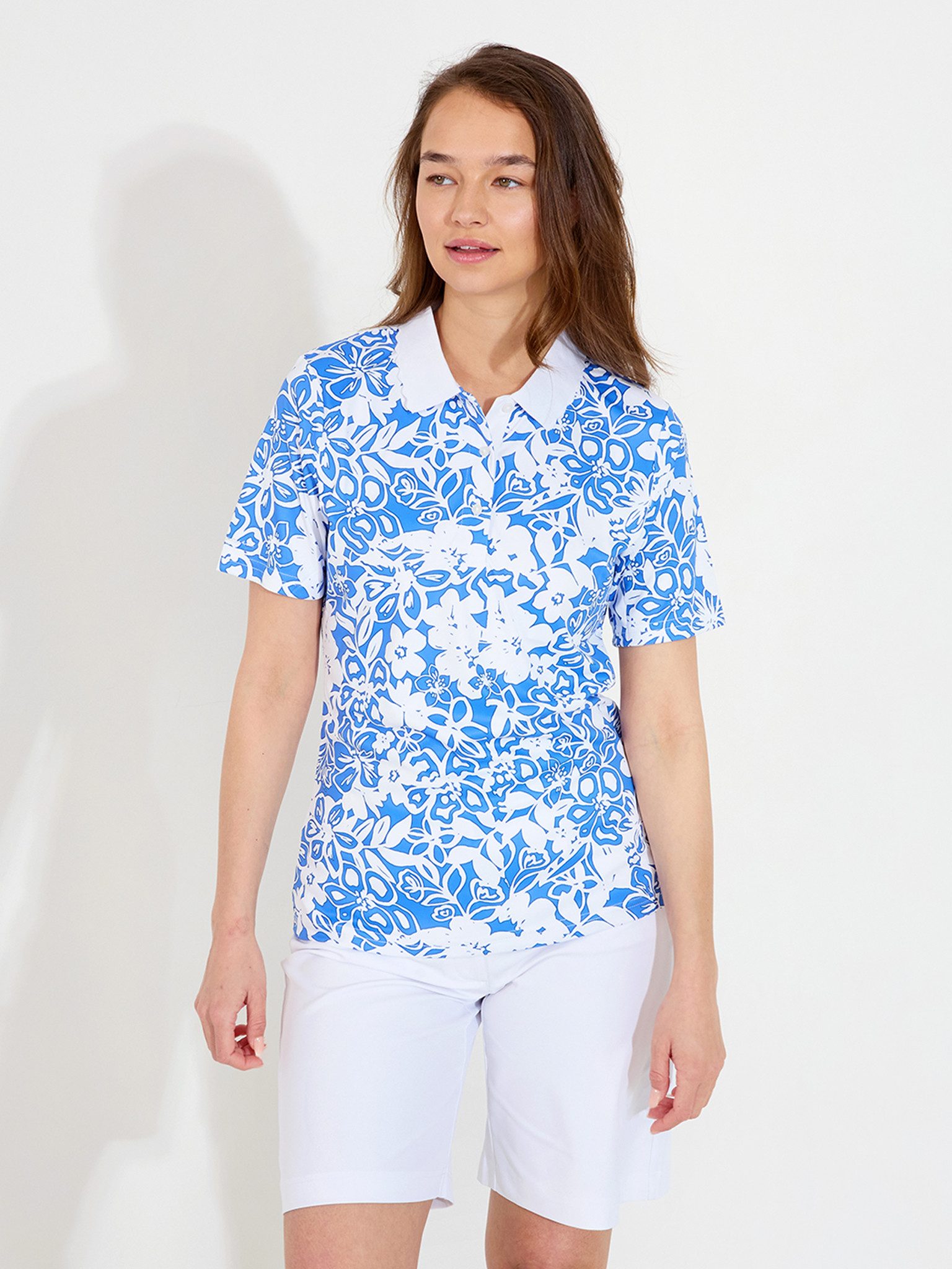 Daily Sports Poloshirt Abacus Golf Polo Victoria Drycool Summerprint Damen