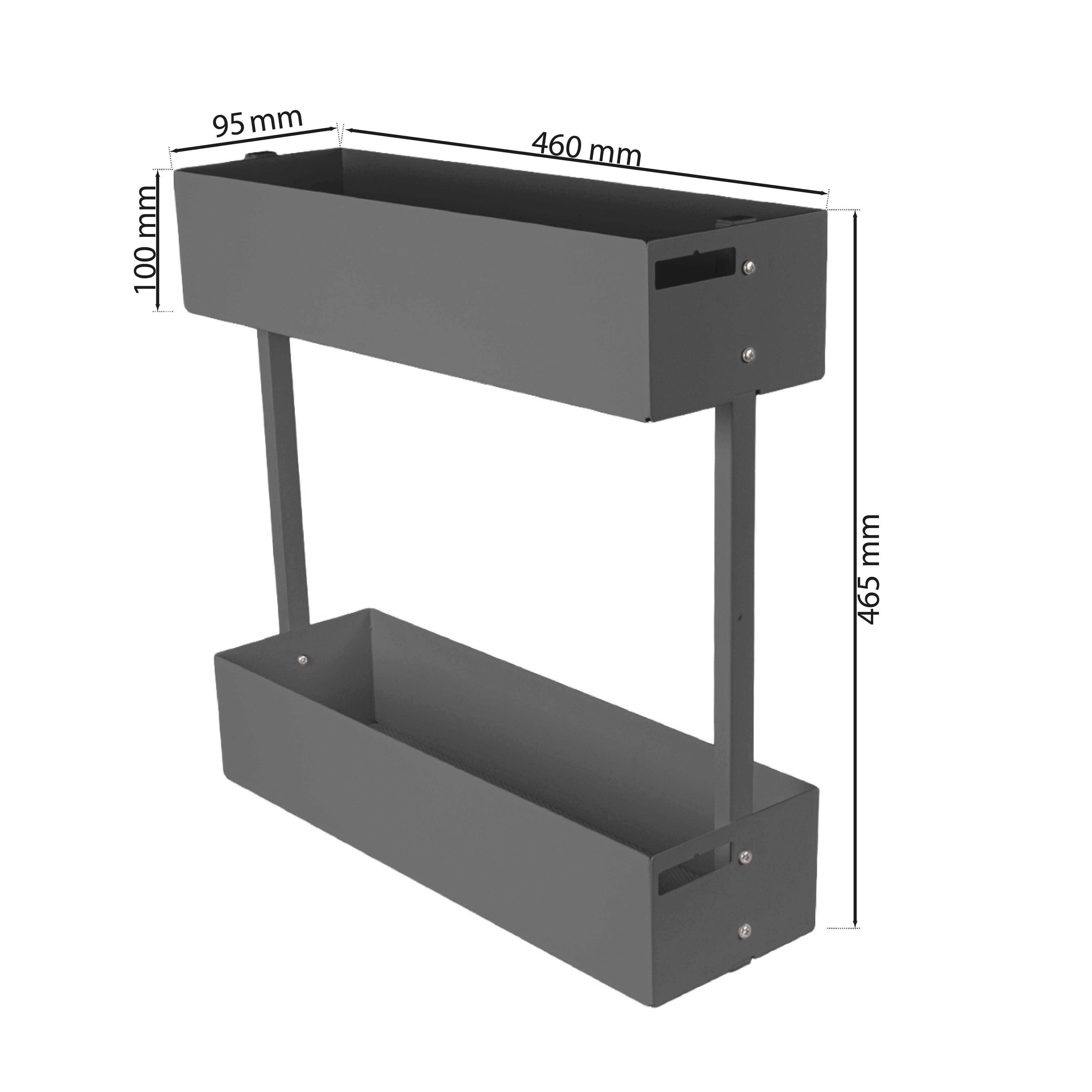 Prima-Online Auszugsunterschrank Schrankauszug Küche 2 Etagen 150–200mm Sof günstig online kaufen