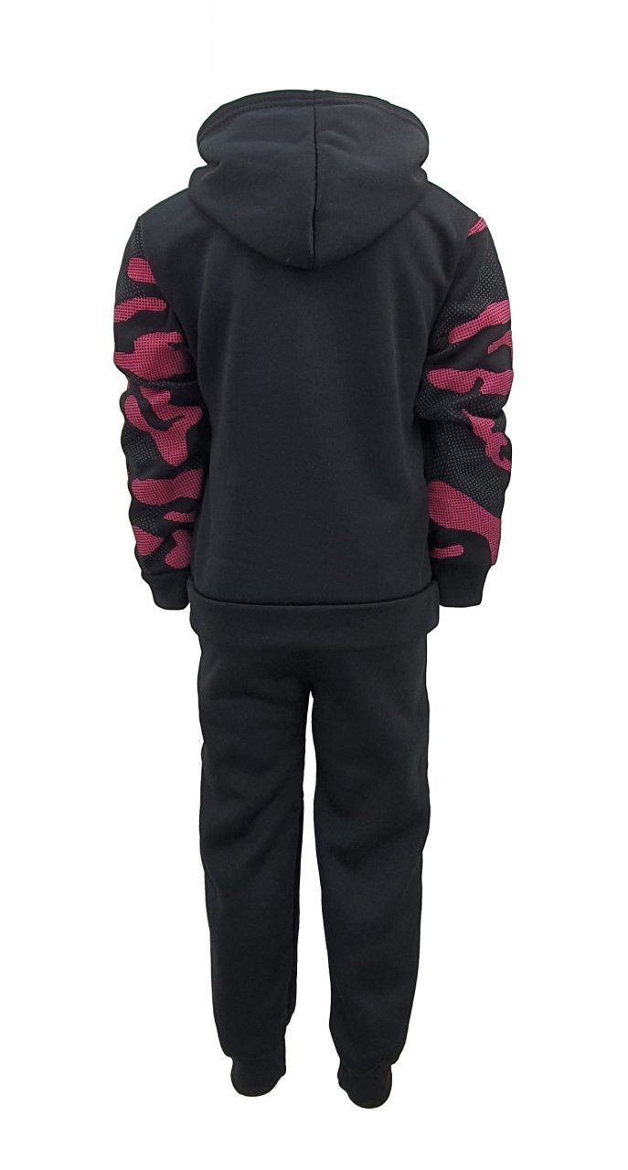 Hessis Freizeitanzug Mädchen Freizeitset, MF549 (Set, 2-tlg., Jacke & Jogginghose), für Kinder