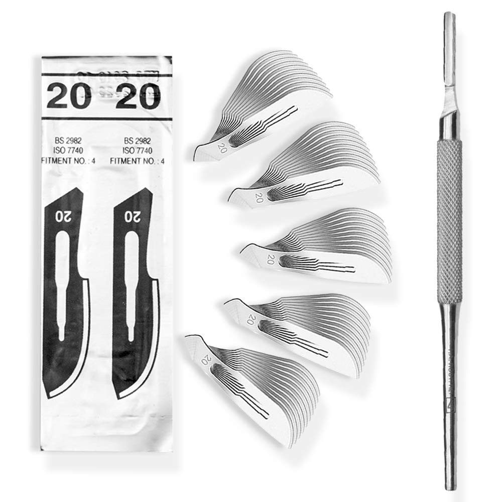 May Cuttermesser Set 50 Stück Skalpellklingen günstig online kaufen