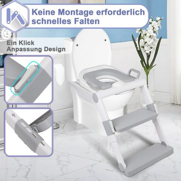 Bettizia Toilettentrainer Toilettensitz WC Sitz Kinder mit Treppe Toilettensitz HöHenverstellbar