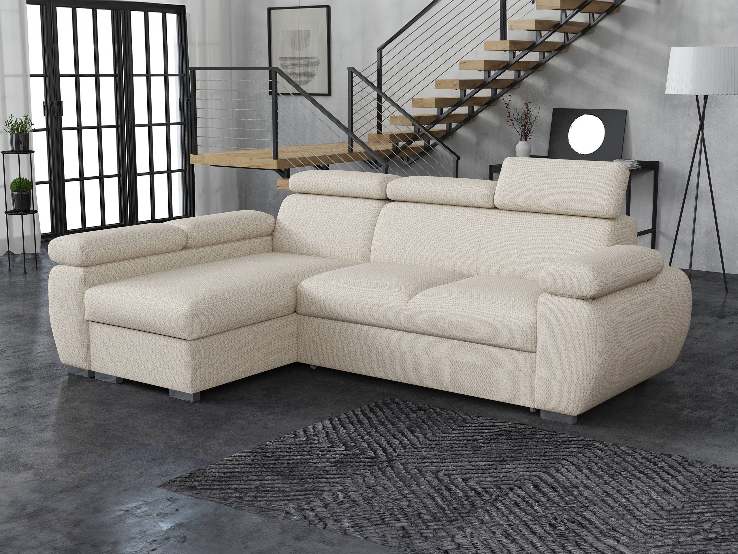 MIRJAN24 Ecksofa Boston Mini, mit Bettkasten günstig online kaufen