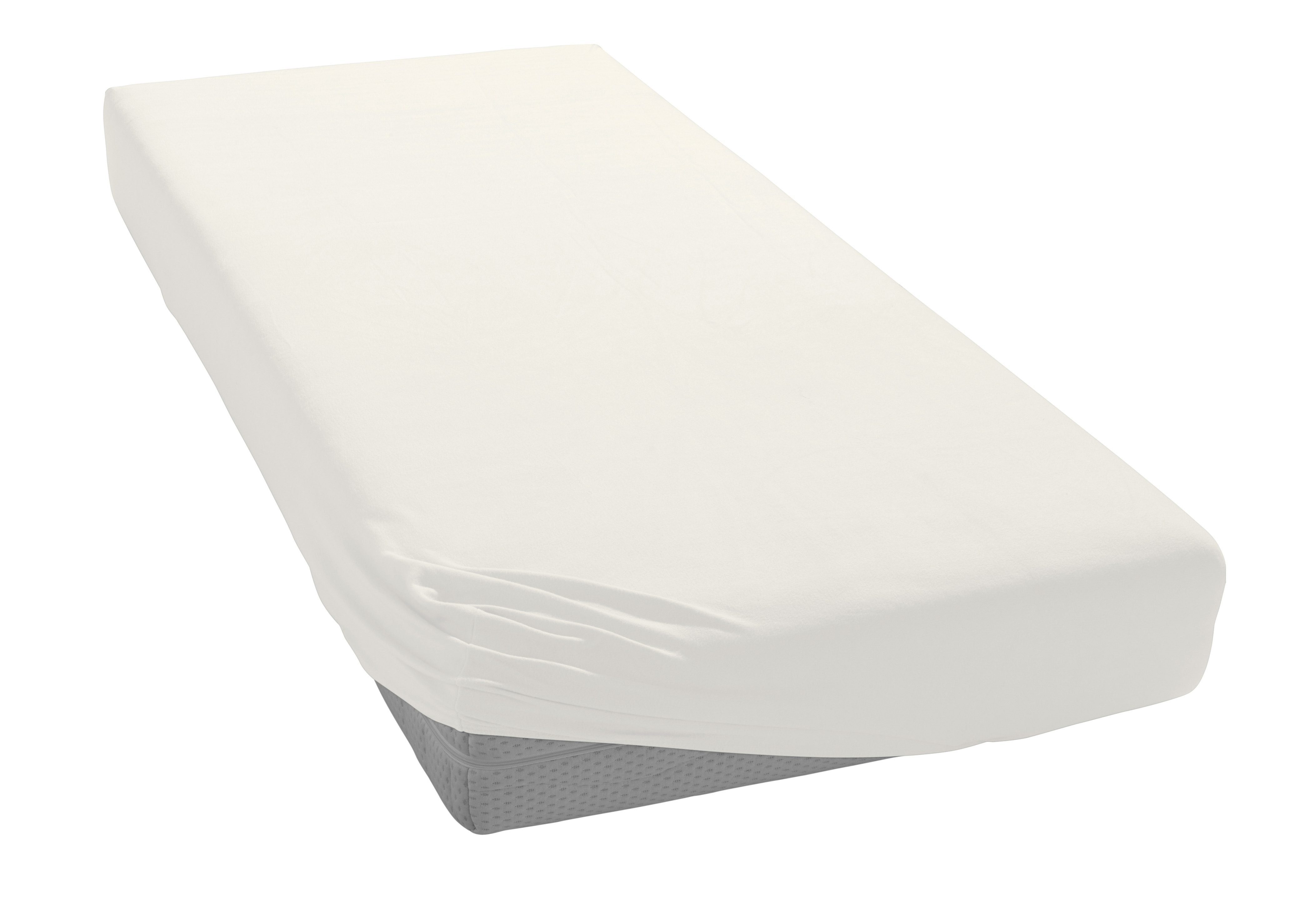 Elegante Spannbettlaken »Mako-Jersey«, in hochwertiger Qualität mit Elastha günstig online kaufen
