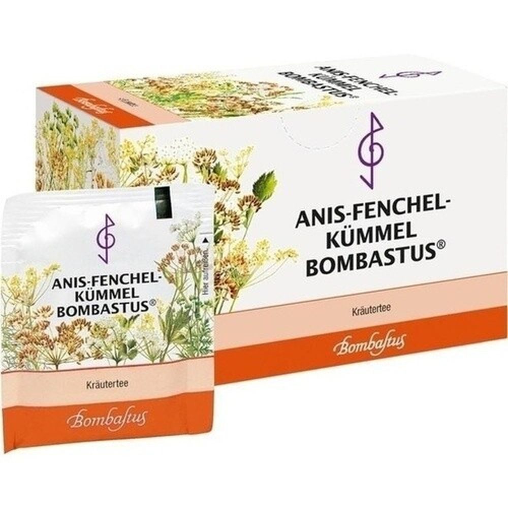 Bombastus-Werke AG Tee ANIS FENCHEL Kümmel Bombastus Filterbeutel 20X2g
