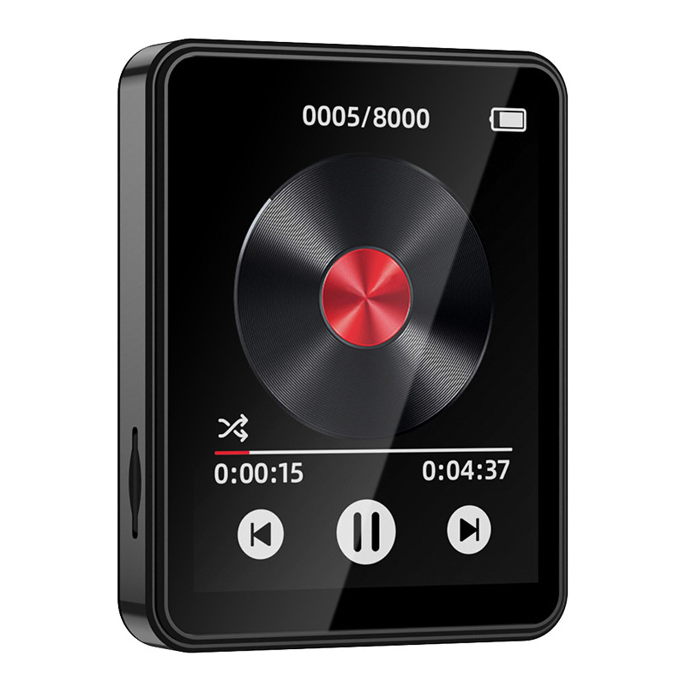 KINSI MP4-Player 64GB mit 2,4-Zoll-Touchscreen,Videowiedergabe MP4-Player (64 GB, Bluetooth, FM-Radio und E-Book-Funktion)