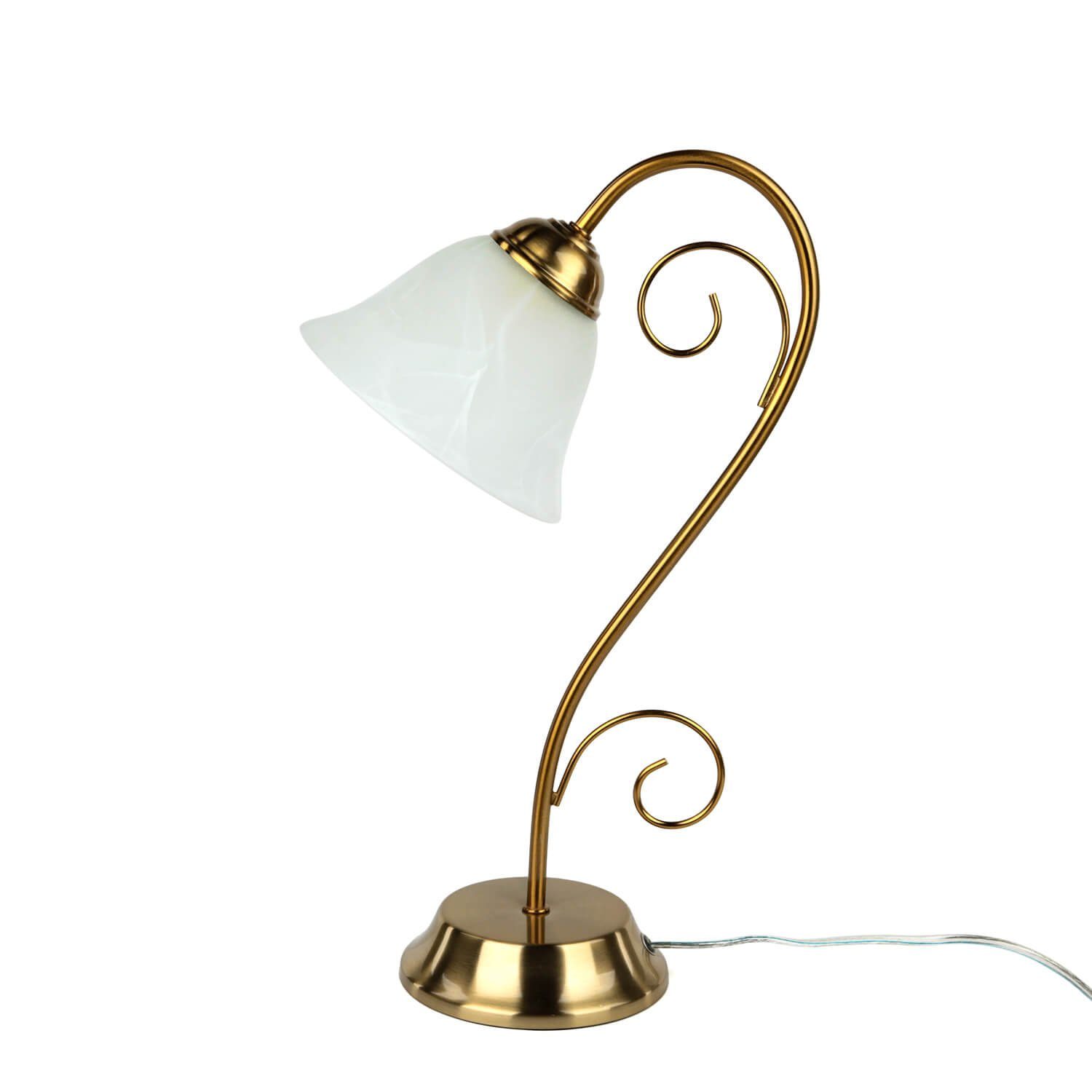 Licht-Erlebnisse Nachttischlampe ATHEN, ohne Leuchtmittel, Tischlampe günstig online kaufen