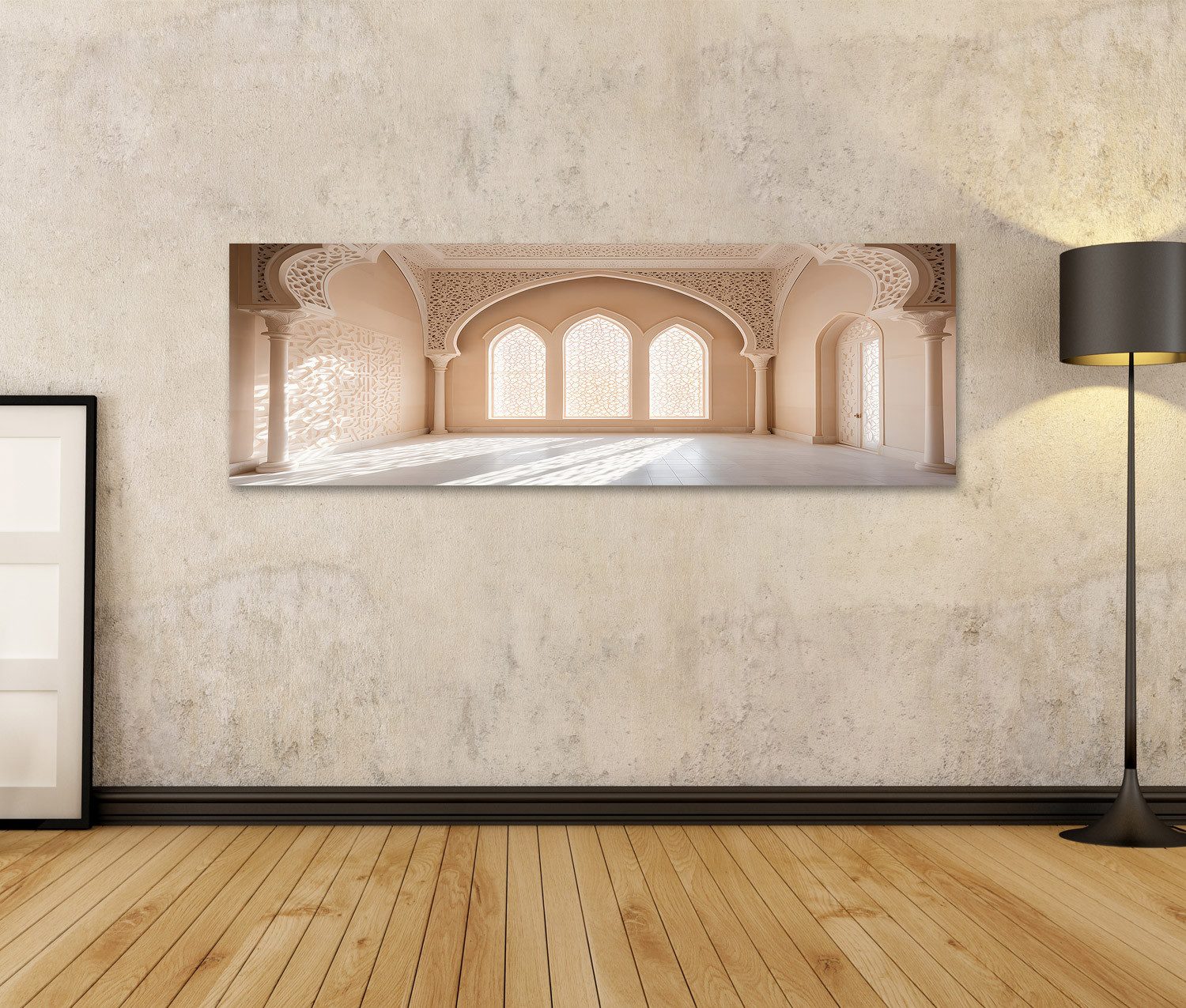 islandburner Leinwandbild Innen Schöne Islamische Moschee Verzierten Torbog günstig online kaufen