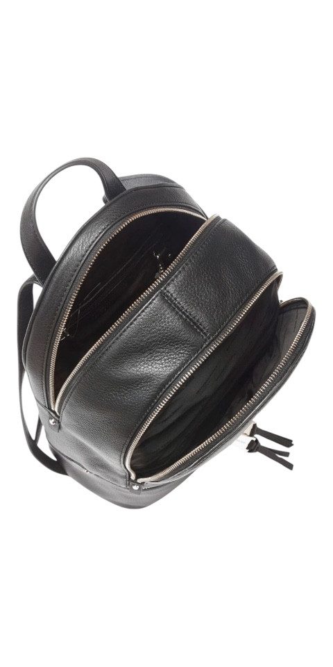 MICHAEL KORS Rucksack Michael Kors Rucksack Echtleder Schwarz Damen Lederrucksack Casual