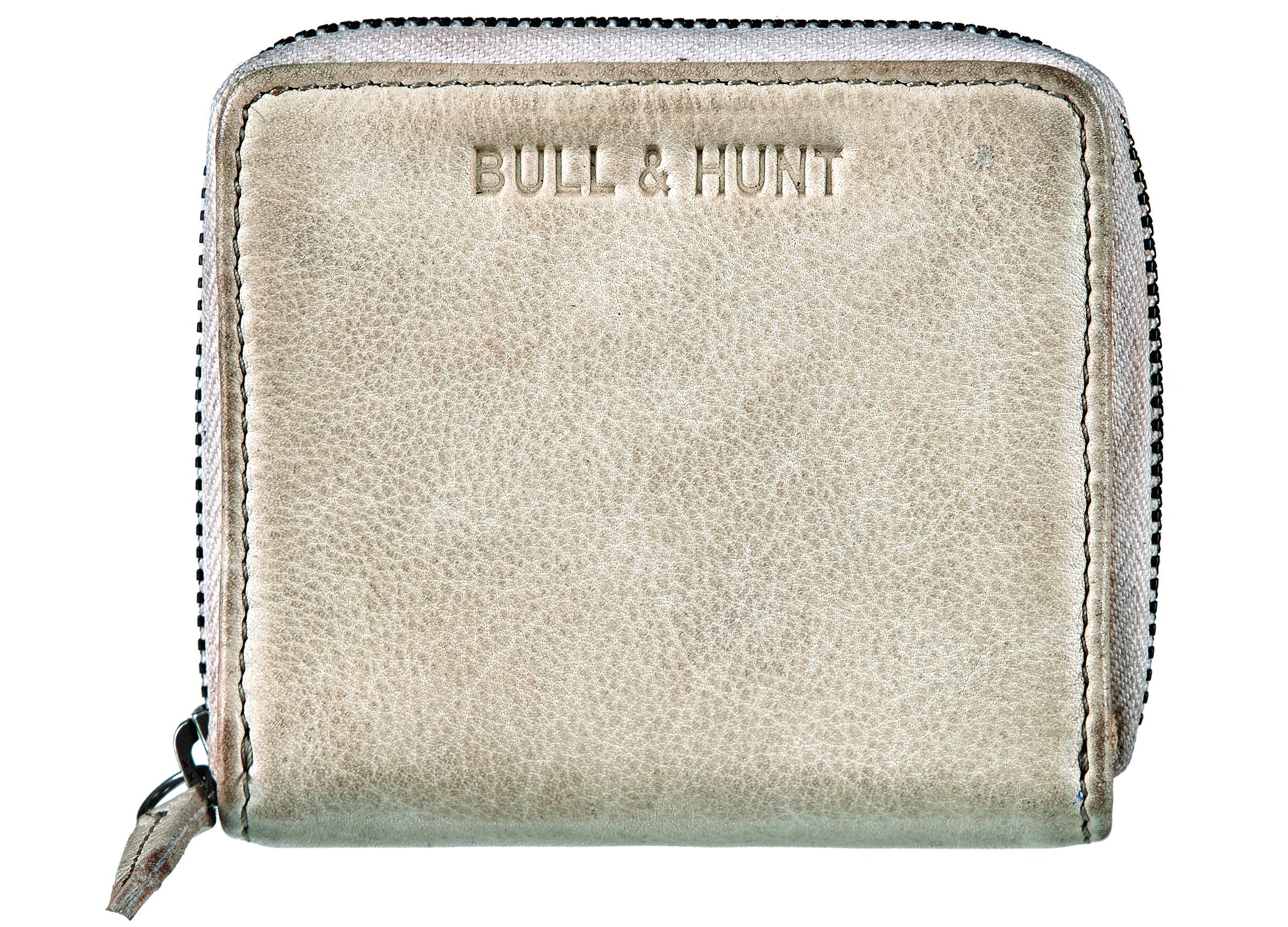 Bull & Hunt Mini Geldbörse mini zip wallet stone