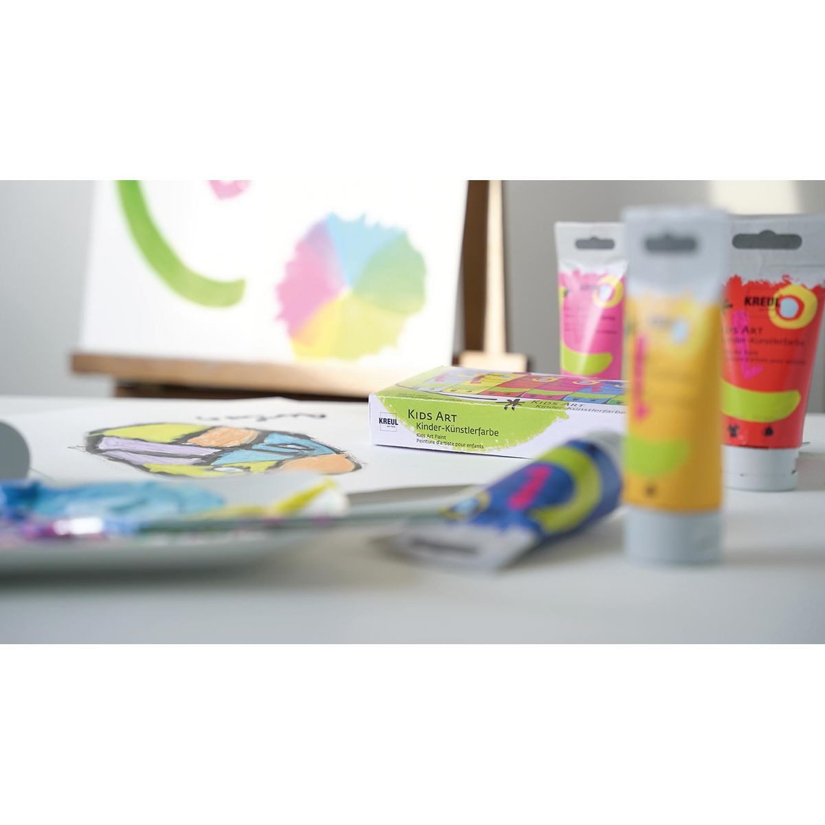 C. KREUL Bastelfarbe KREUL Kinder-Künstlerfarben KIDS ART 8x20ml