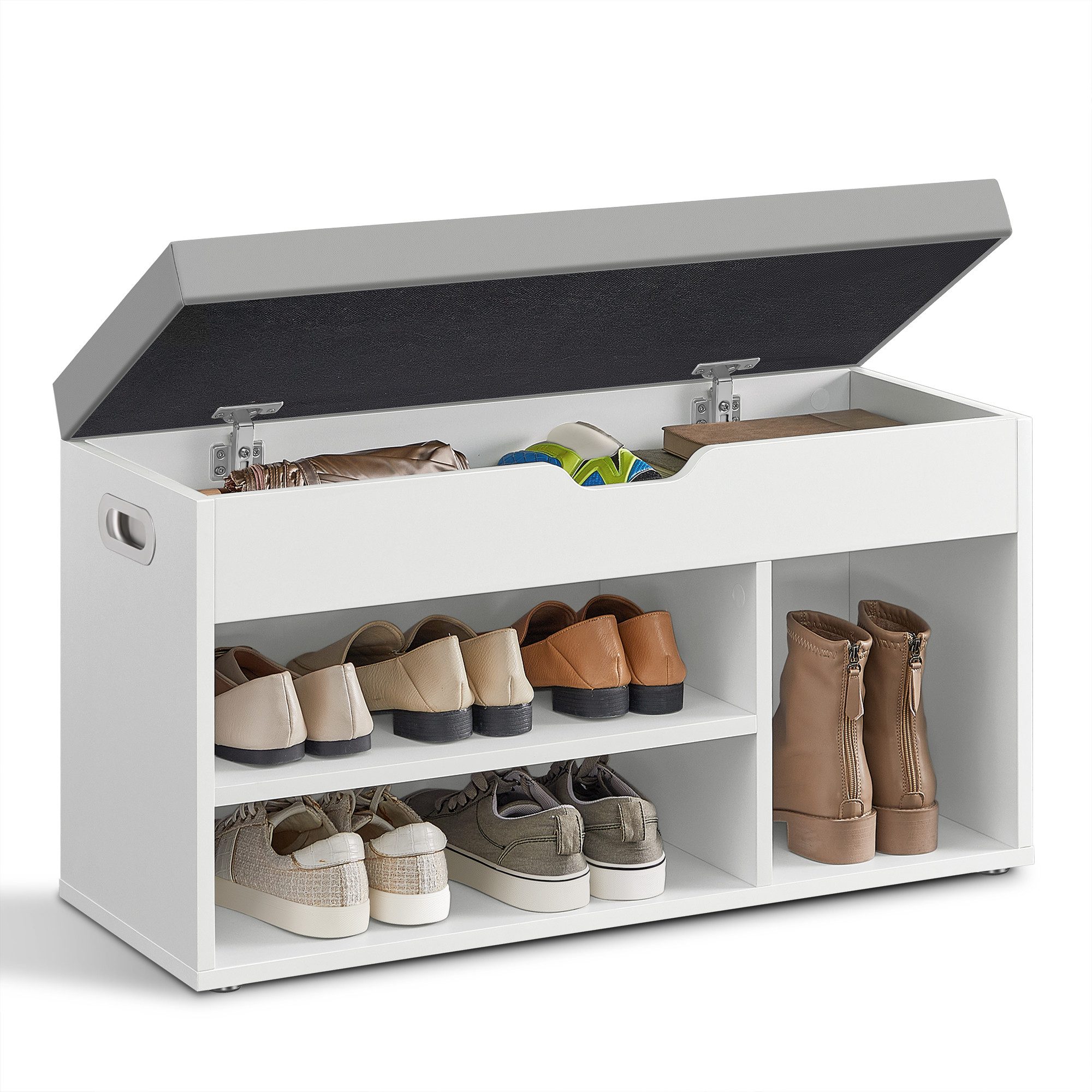 VASAGLE Schuhbank, mit Sitzfläche, Sitzbank mit günstig online kaufen