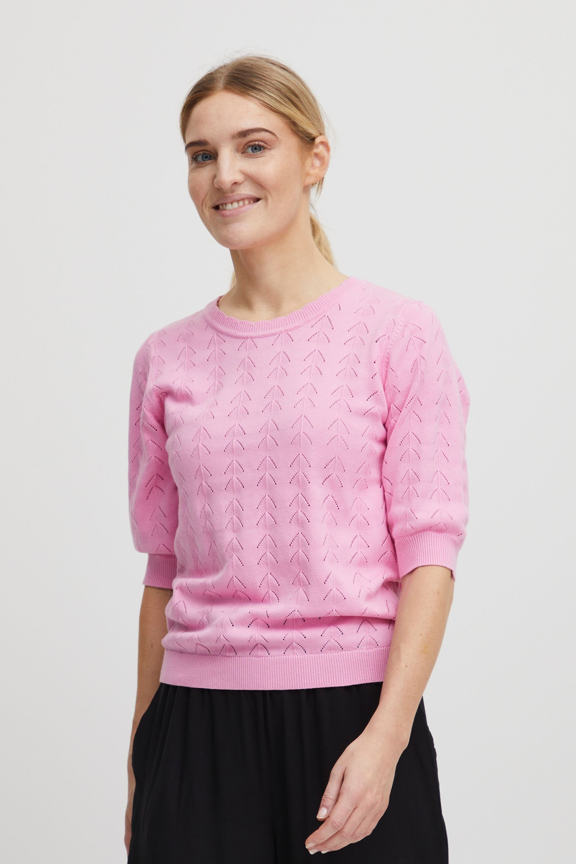 b.young Strickpullover BYMONNI S JUMPER - 20813004 Begonia Pink (152215)
