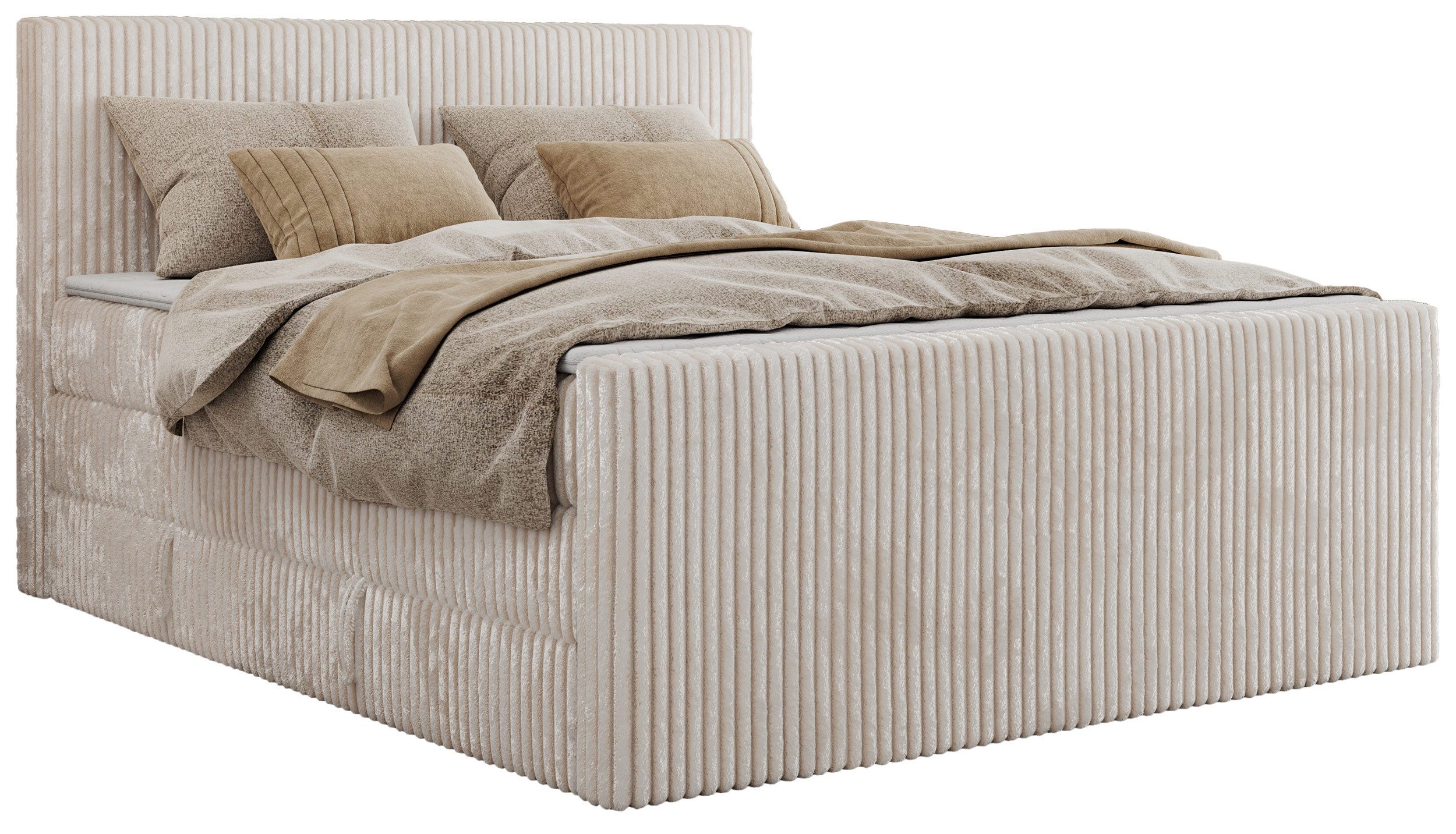 MKS MÖBEL Boxspringbett TILIANO KING DUO günstig online kaufen
