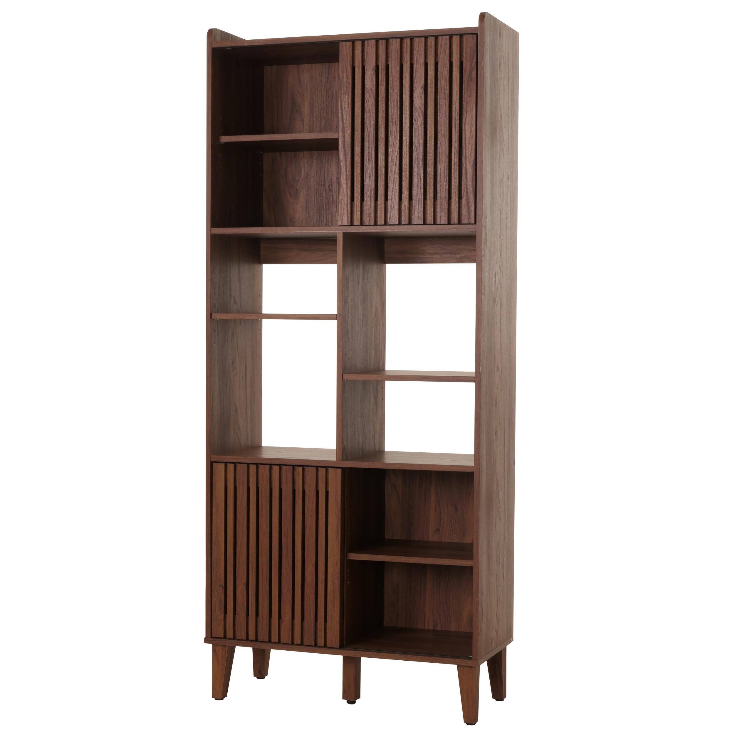 MCW Bücherregal MCW-M48-B, Zwei Schiebetüren mit günstig online kaufen