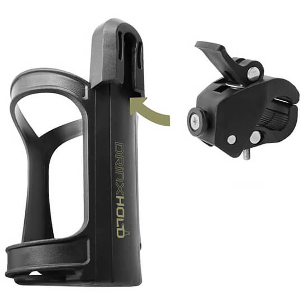 Delphin.sk Becherhalter Delphin Drinxhold Universal Getränkehalter Becherhalter Schwarz, (Packung)