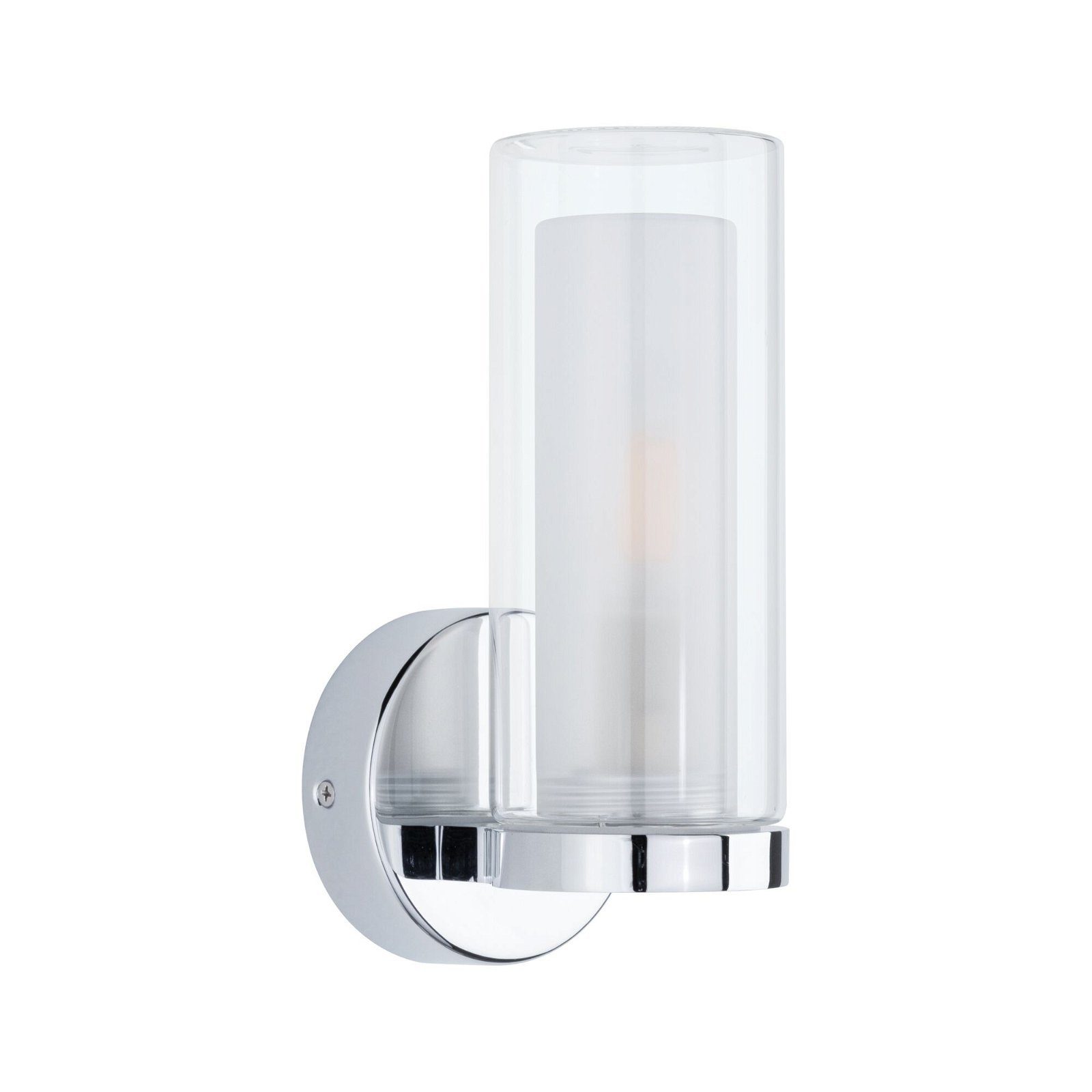 Paulmann Deckenleuchte Selection Bathroom Luena IP44 max. 1x20W Chrom 230V Glas/Metall, ohne Leuchtmittel, E14 | Deckenlampen
