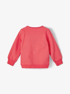 Name It Sweatshirt Name It Mädchen langarm Sweater in pink mit Print