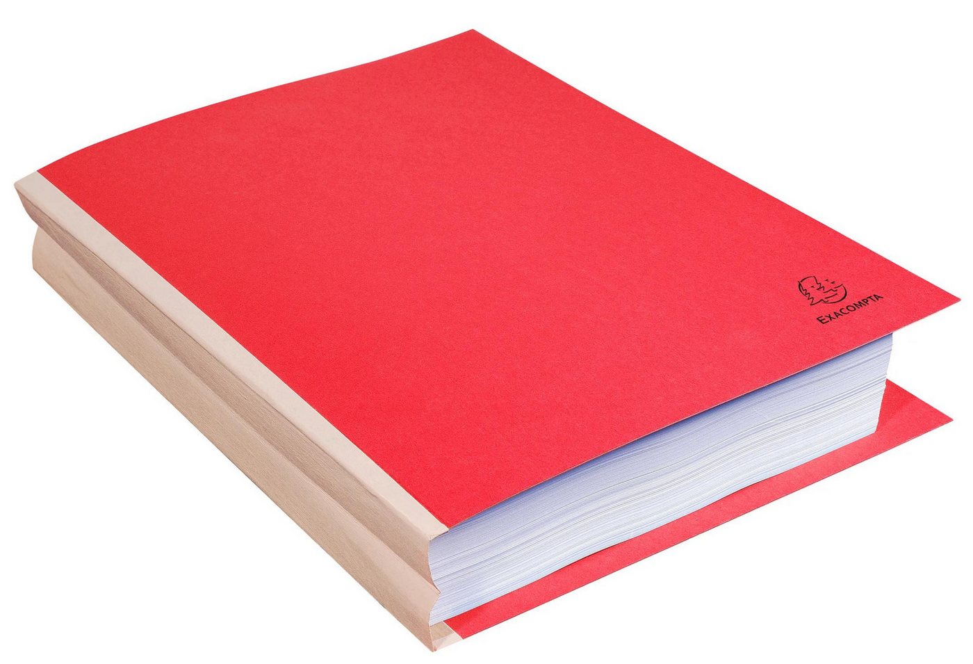 Thumbnail - EXACOMPTA Organisationsmappe 25er Aktendeckel mit leinen Rücken Forever® 320g A4 - Rot - 770012E, Sammelmappe Dehnbar