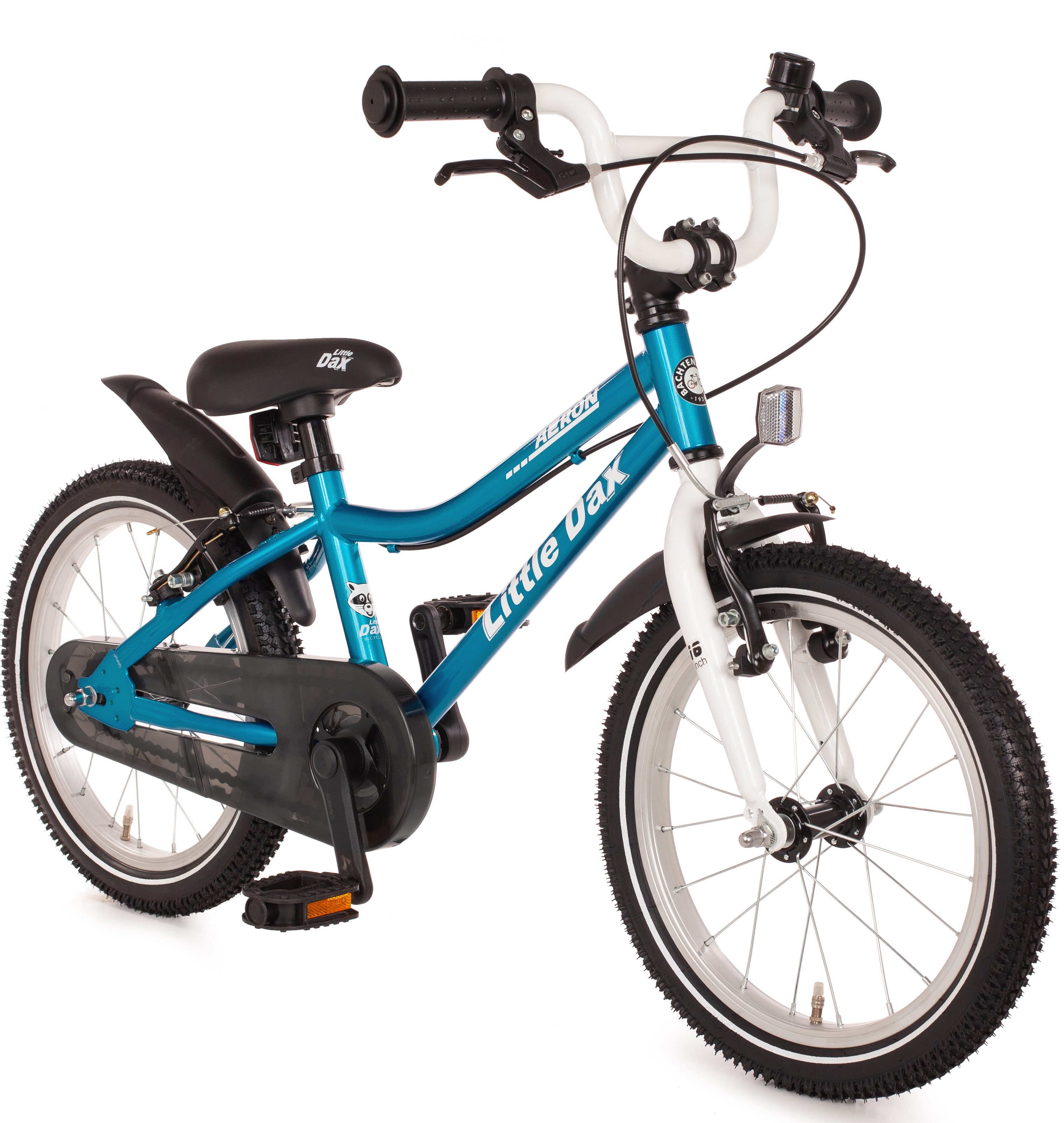 Bachtenkirch Kinderfahrrad Little Dax Fahrrad ab 3 Jahre leicht Jungen Mädchen 14 16 18 Zoll, Wählbar. Silber, Blau, Rot, 14 Zoll, 16 Zoll, 18 Zoll