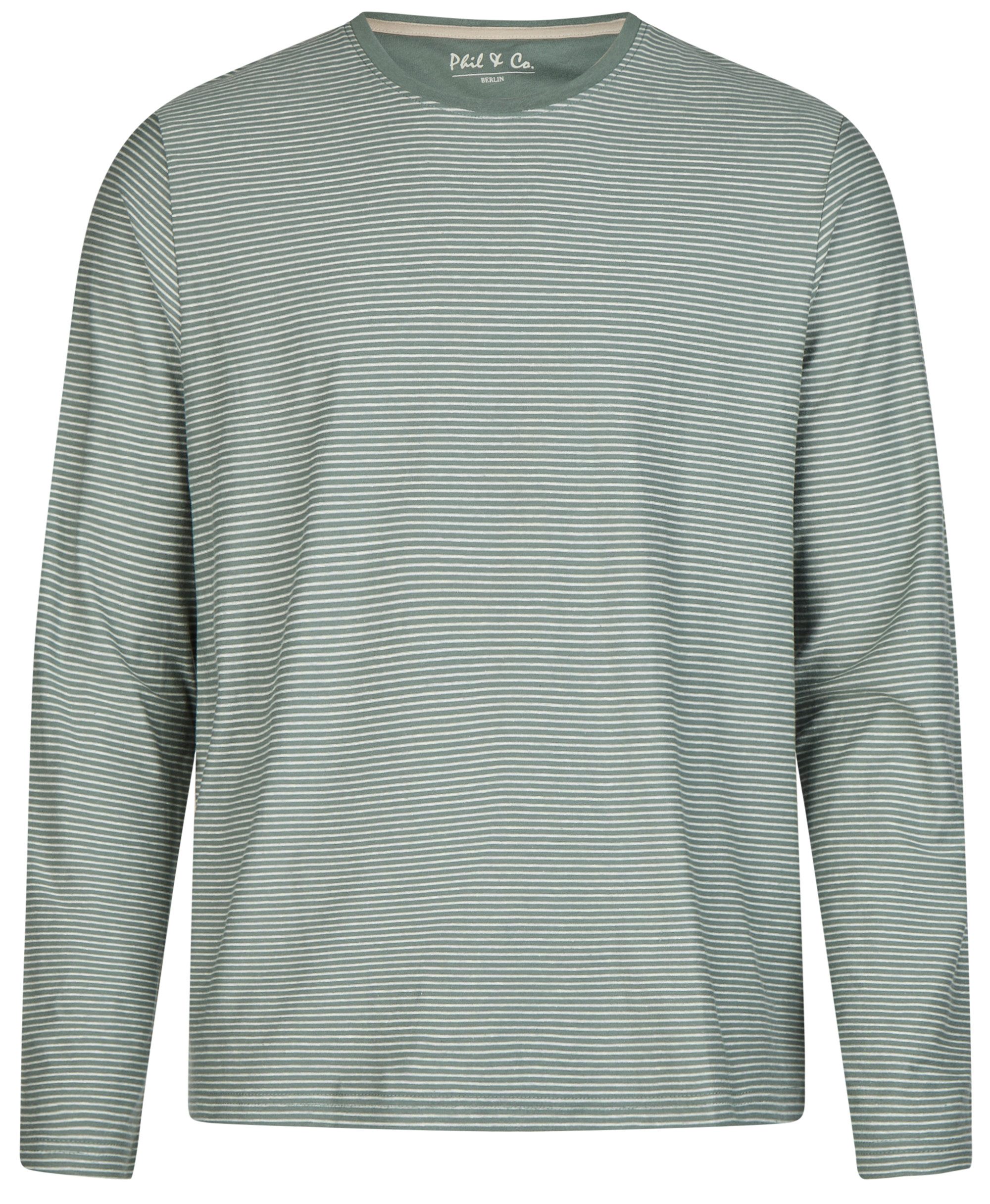 Phil & Co. Pyjamaoberteil Snow Drift (Packung, 1-tlg., 1-teilig) Herren Sch günstig online kaufen