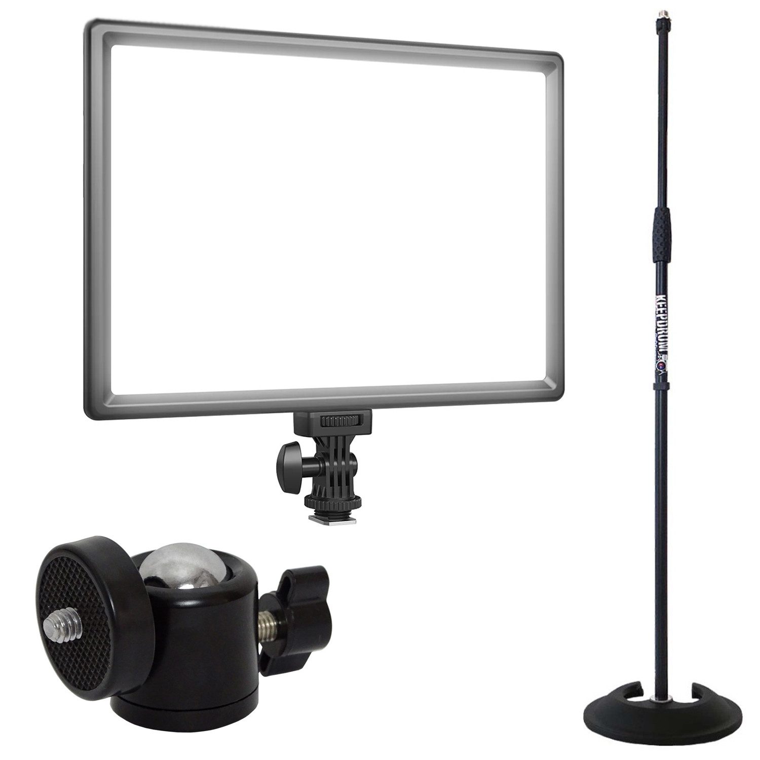 Videoleuchte Neewer Dauerlicht NL192AI LED mit Stativ und Kugelgelenk