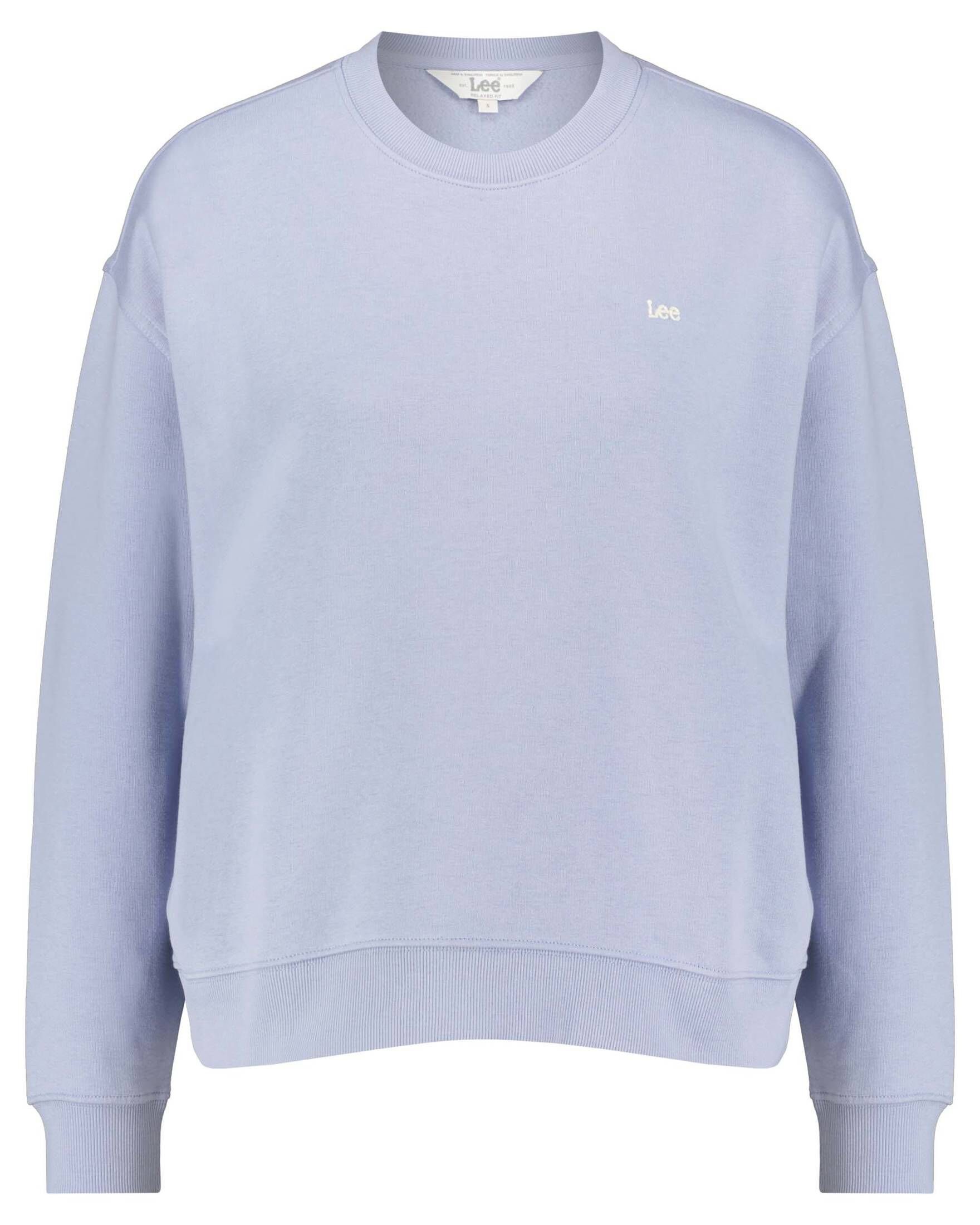 Lee® Sweatshirt Damen Sweatshirt CREW SWS PARRY BLUE (1-tlg)