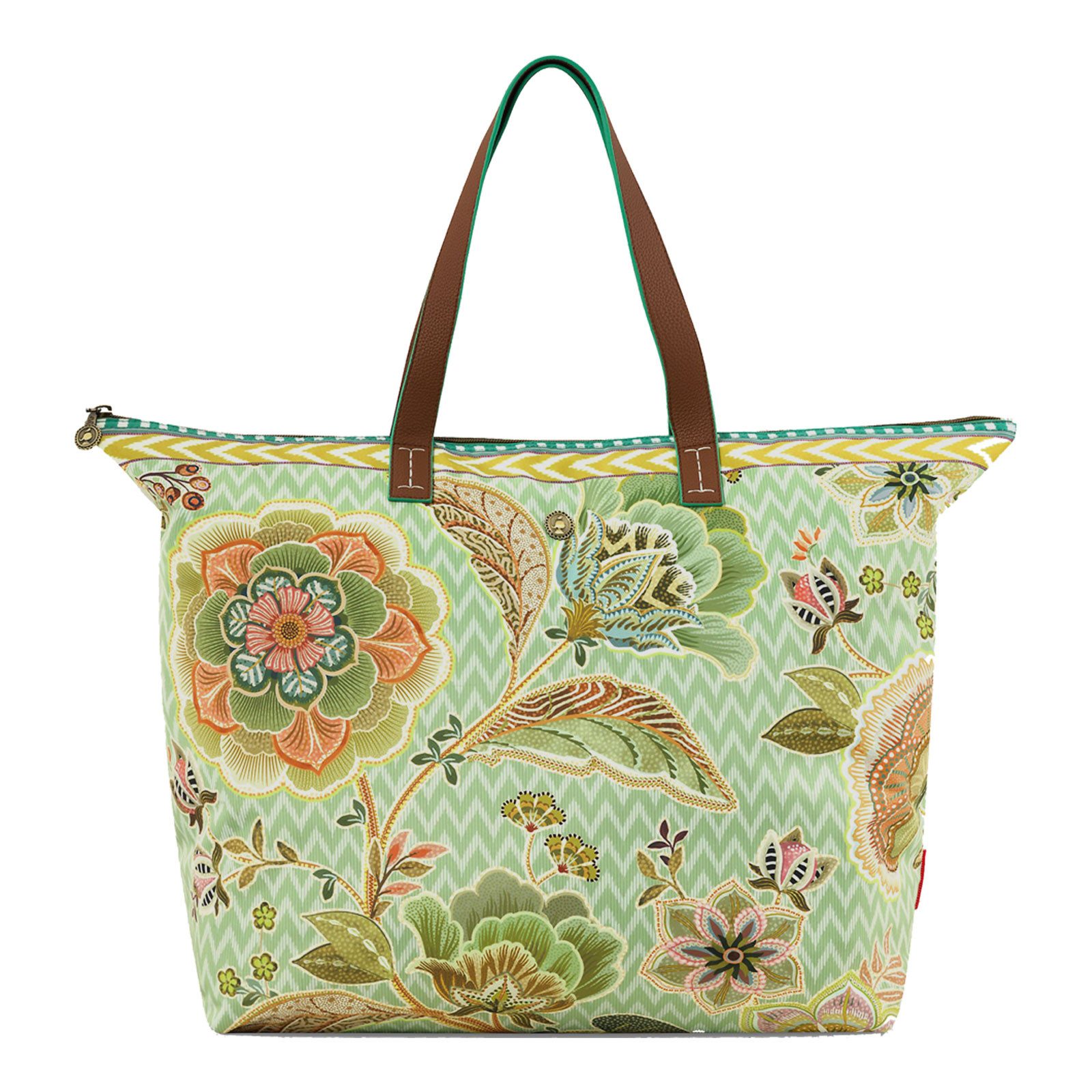 PiP Studio Tragetasche Tilda Tote Bag Large Hakuna, mit verschiedenen Blumenprints