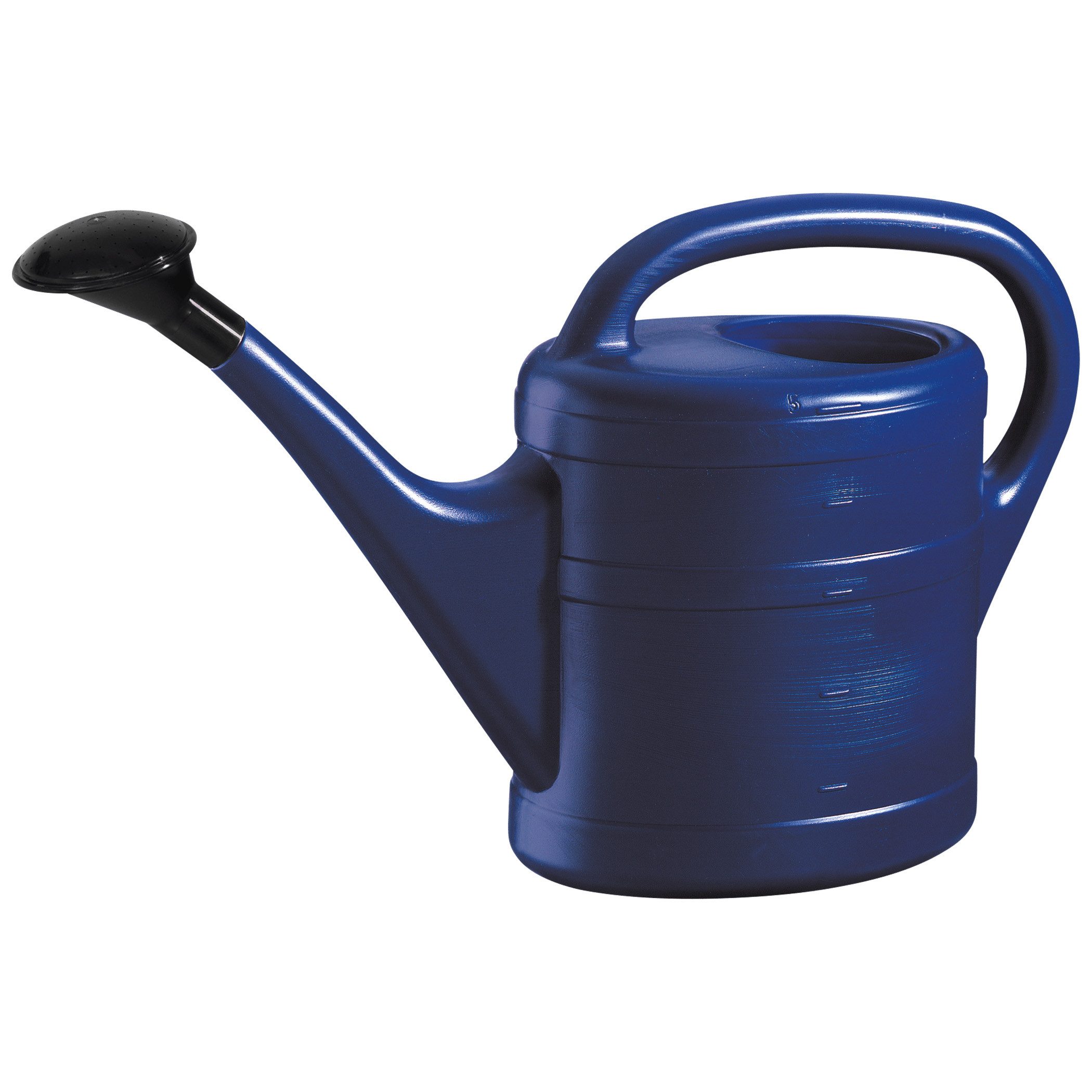 Geli Gießkanne Geli Giesskanne 5L Blau Kunststoff 4000150722544 Mit Brauseaufsatz (2-tlg)