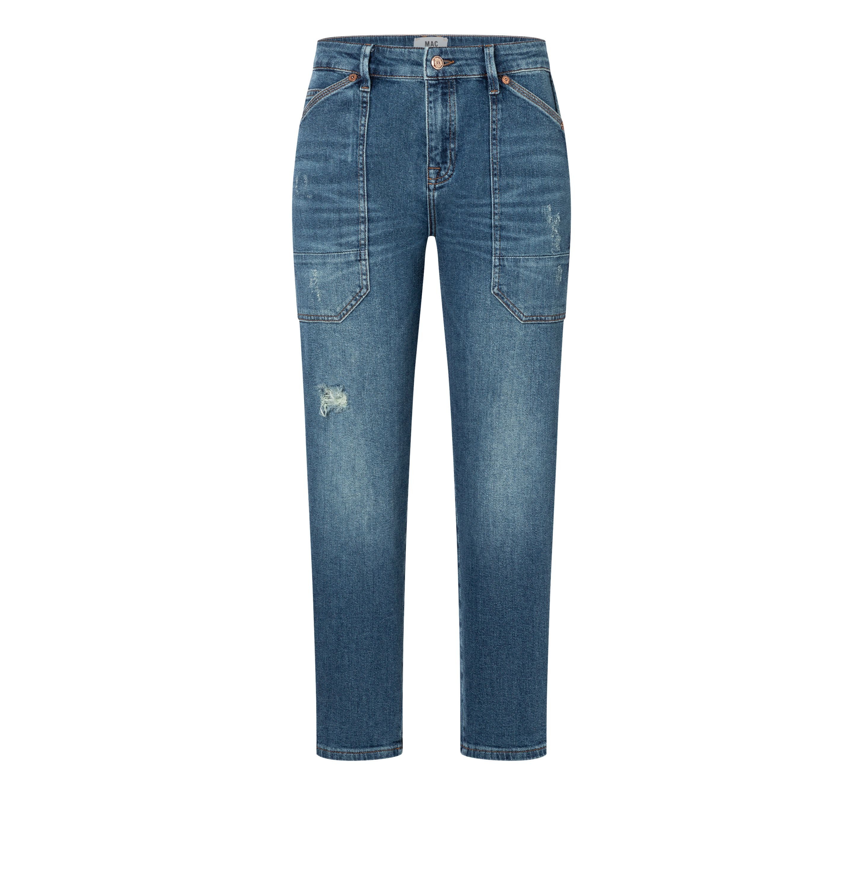 Relax-fit-Jeans MAC JEANS IOWA Baggy Fit Damenjeans