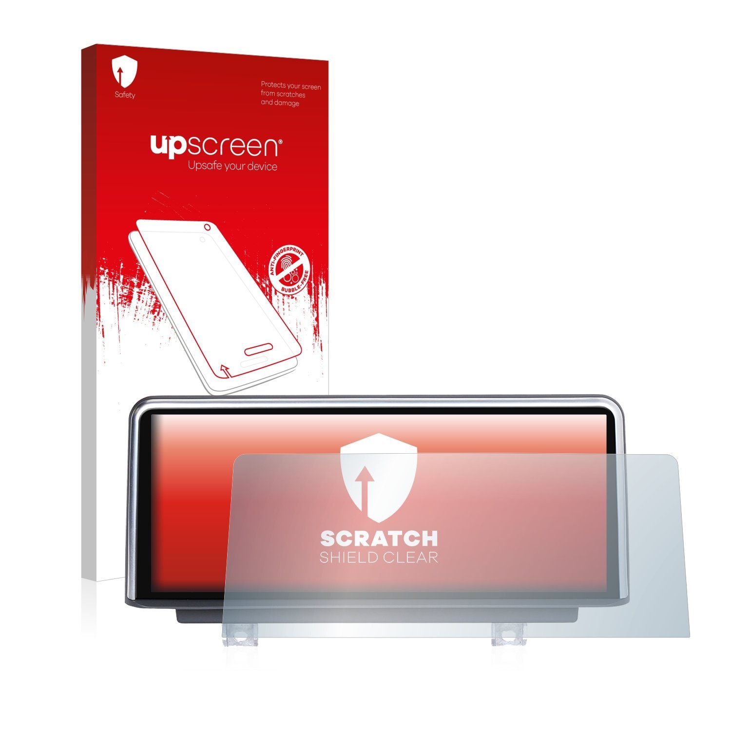 upscreen Schutzfolie für BMW 2 F45 2014-2017 Infotainment System 8.8", Displayschutz Schutz Folie Klar Transparent