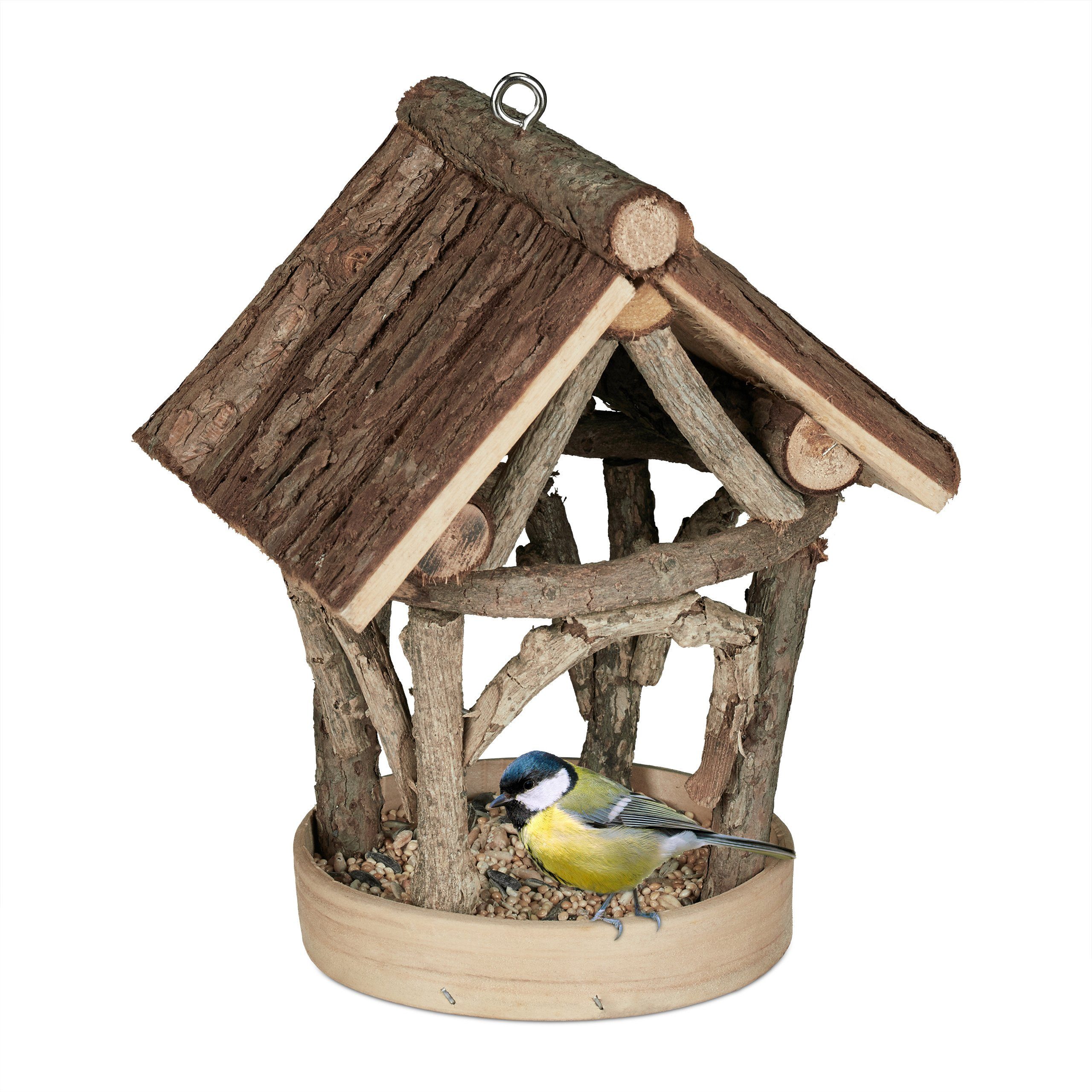 relaxdays Vogelhaus »Vogelfutterhaus zum Aufhängen« online kaufen | OTTO