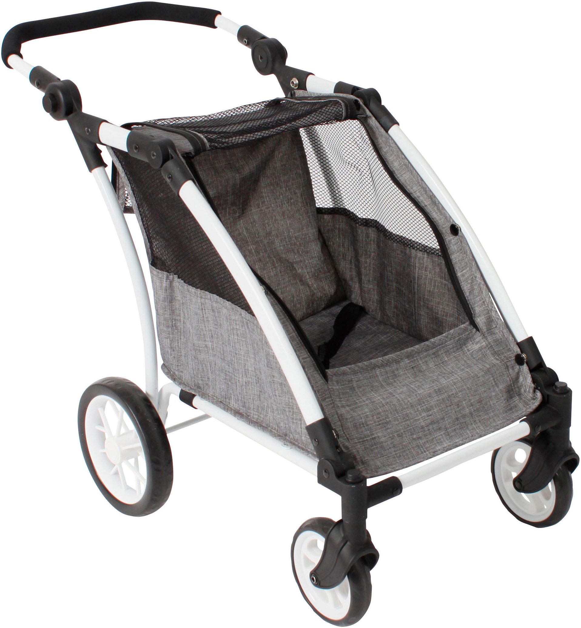 CHIC2000 Puppen-Zwillingsbuggy Puppen-Trailer Roadster, für zwei Puppen