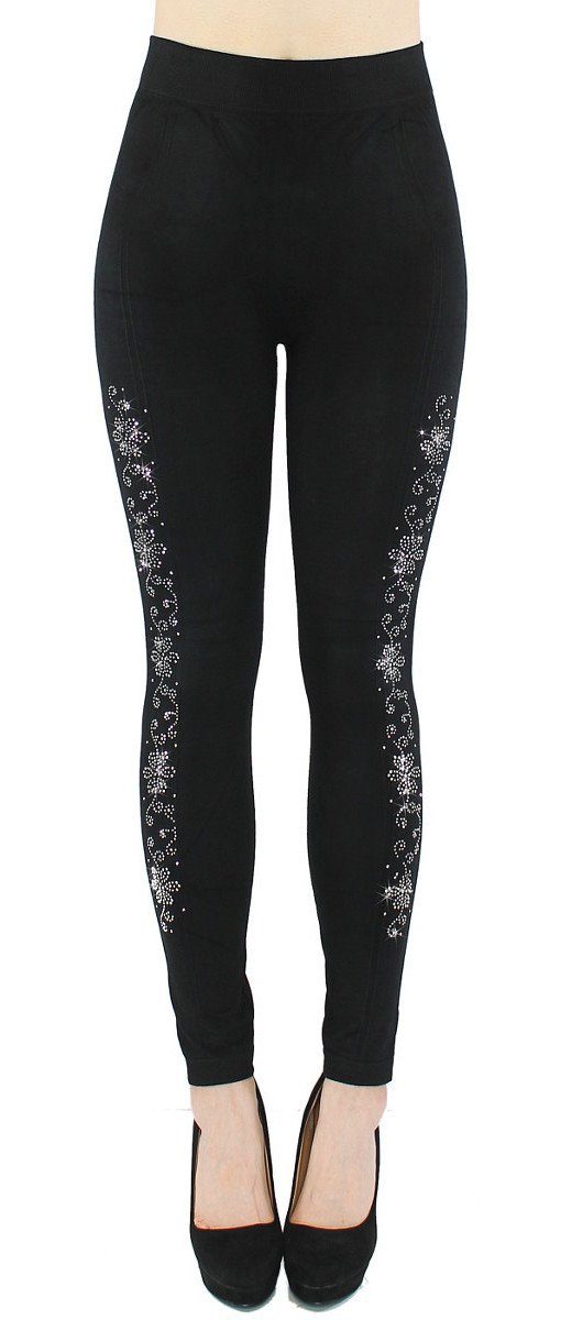dy_mode Highwaist Leggings Damen Leggings Fitness-Leggings günstig online kaufen