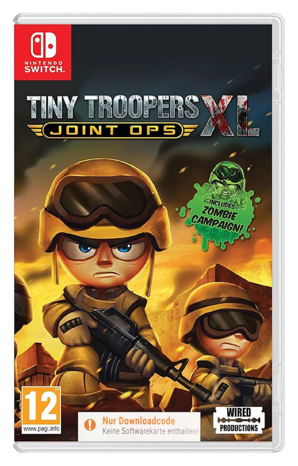 Tiny Troopers Joint Ops XL Nintendo Switch Shooter - Downloadcode