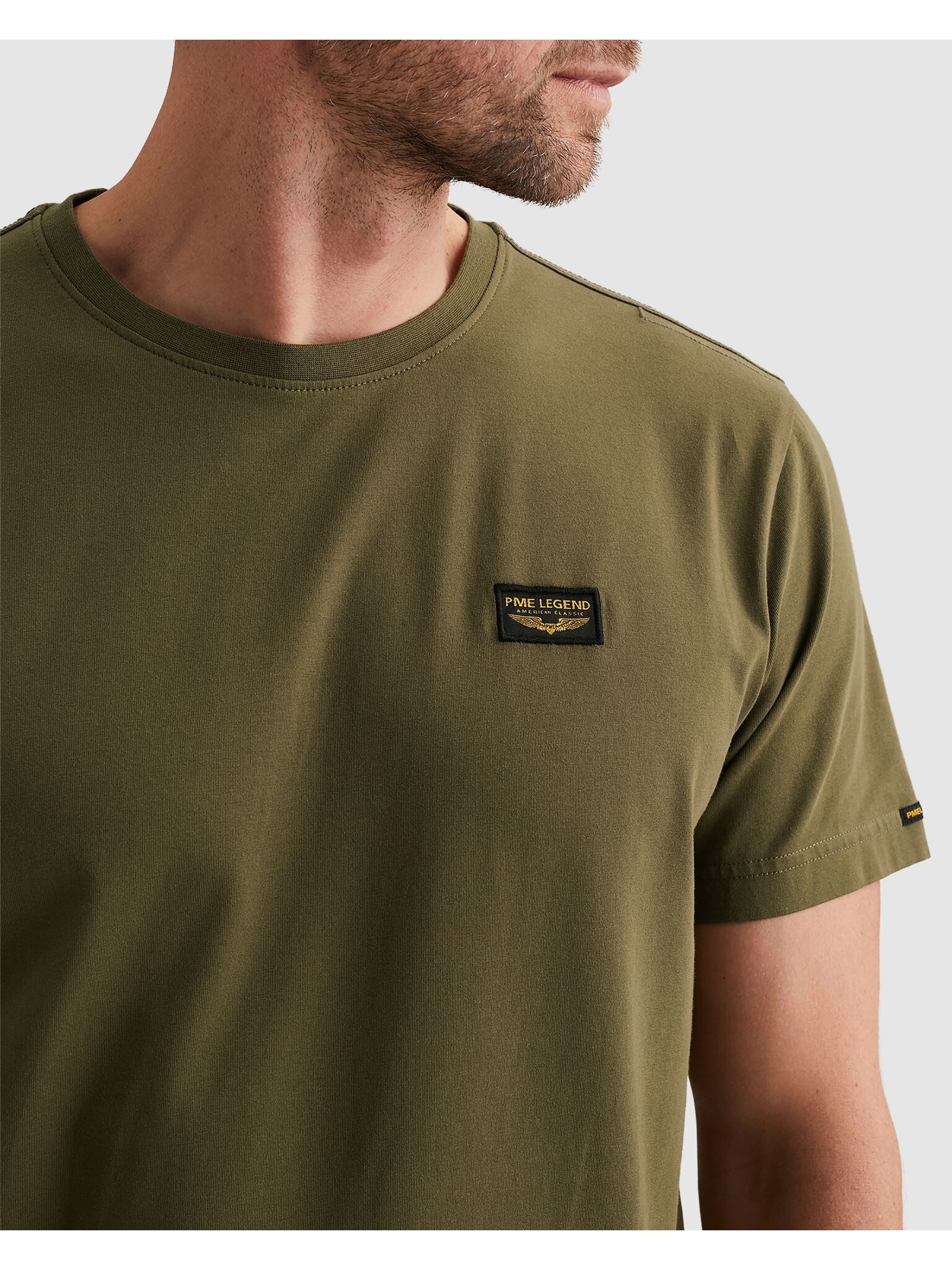 PME LEGEND T-Shirt mit Logobadge – Bild 3 von 5