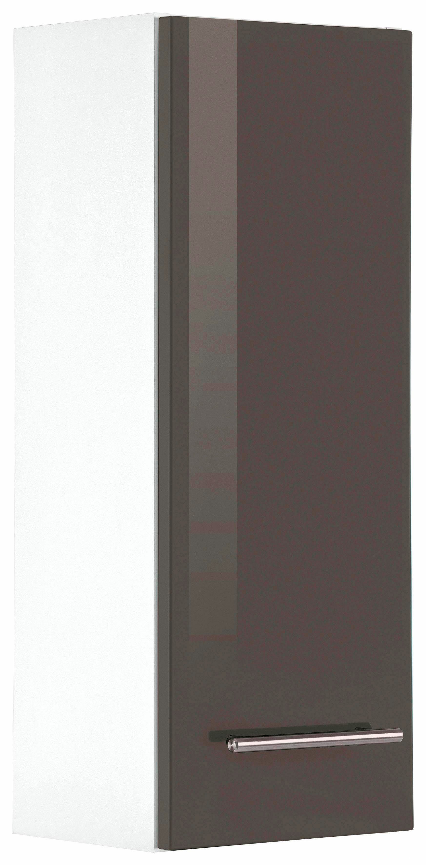 HELD MÖBEL Hängeschrank Venedig Badmöbel in Breite 25 cm weiß/grau