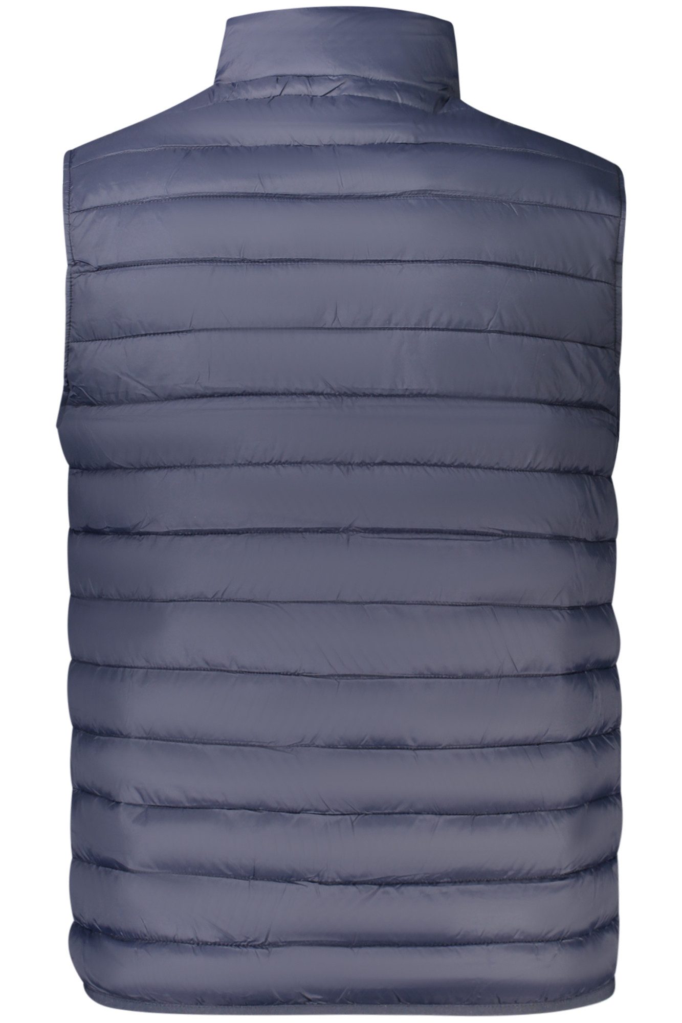 Cavalli Class Outdoorjacke Herren Blaue Ärmellose Jacke mit Taschen & Applikationen