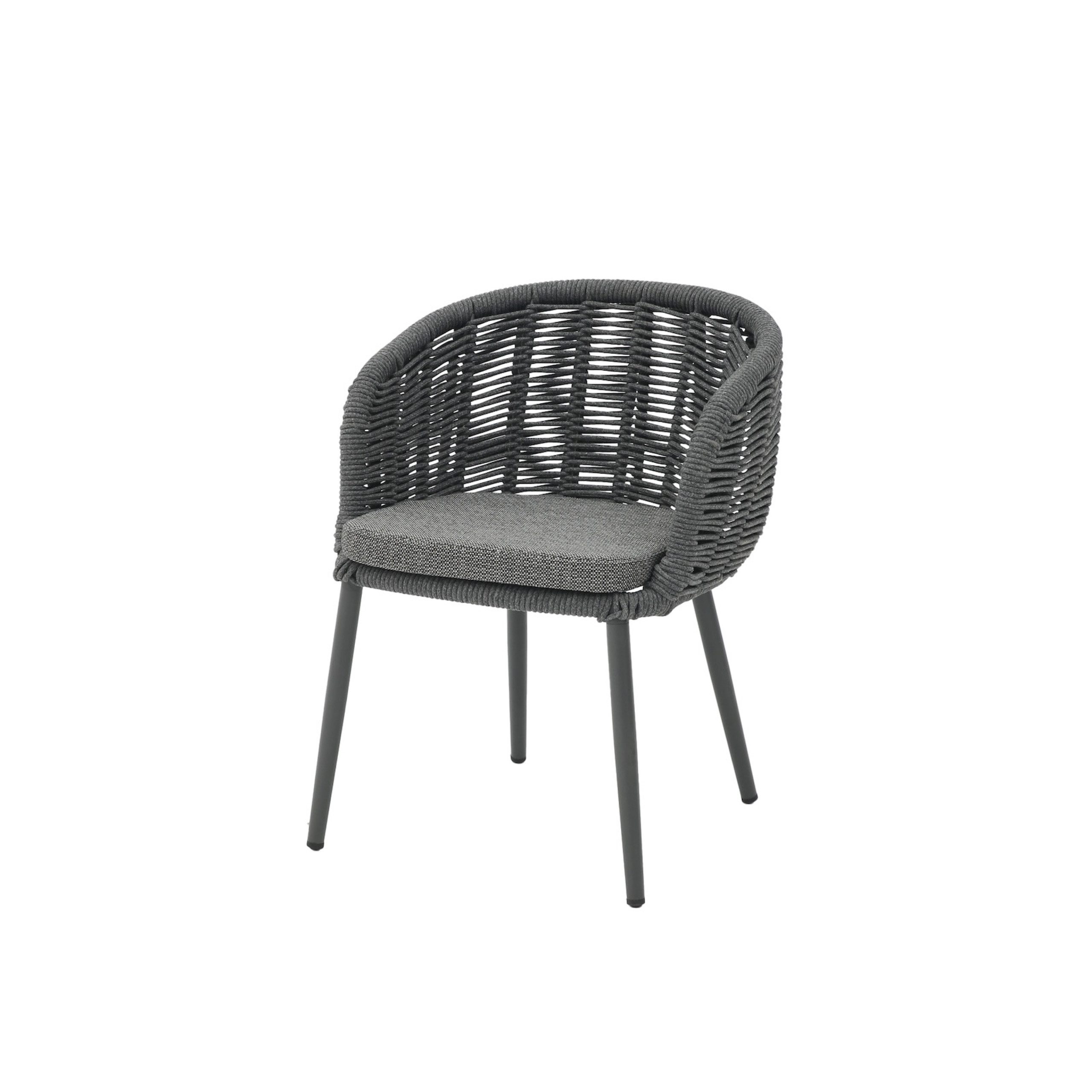 Best Freizeitmöbel Gartenstuhl Best Porto Dinning Крісла Gartenstuhl Gartensessel anthrazit 58,5 x