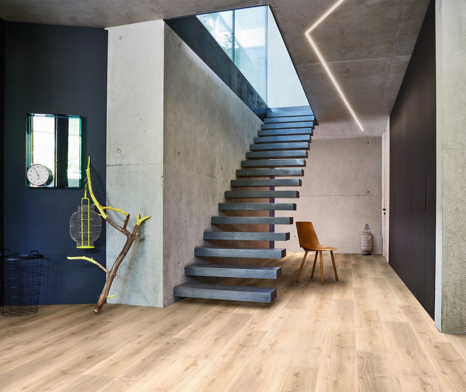 PARADOR Vinylboden Parador PARADOR Vinyl Basic 2.0 Landhausdiele XL, 1219 x 229 x 2 mm, NKL 23/31